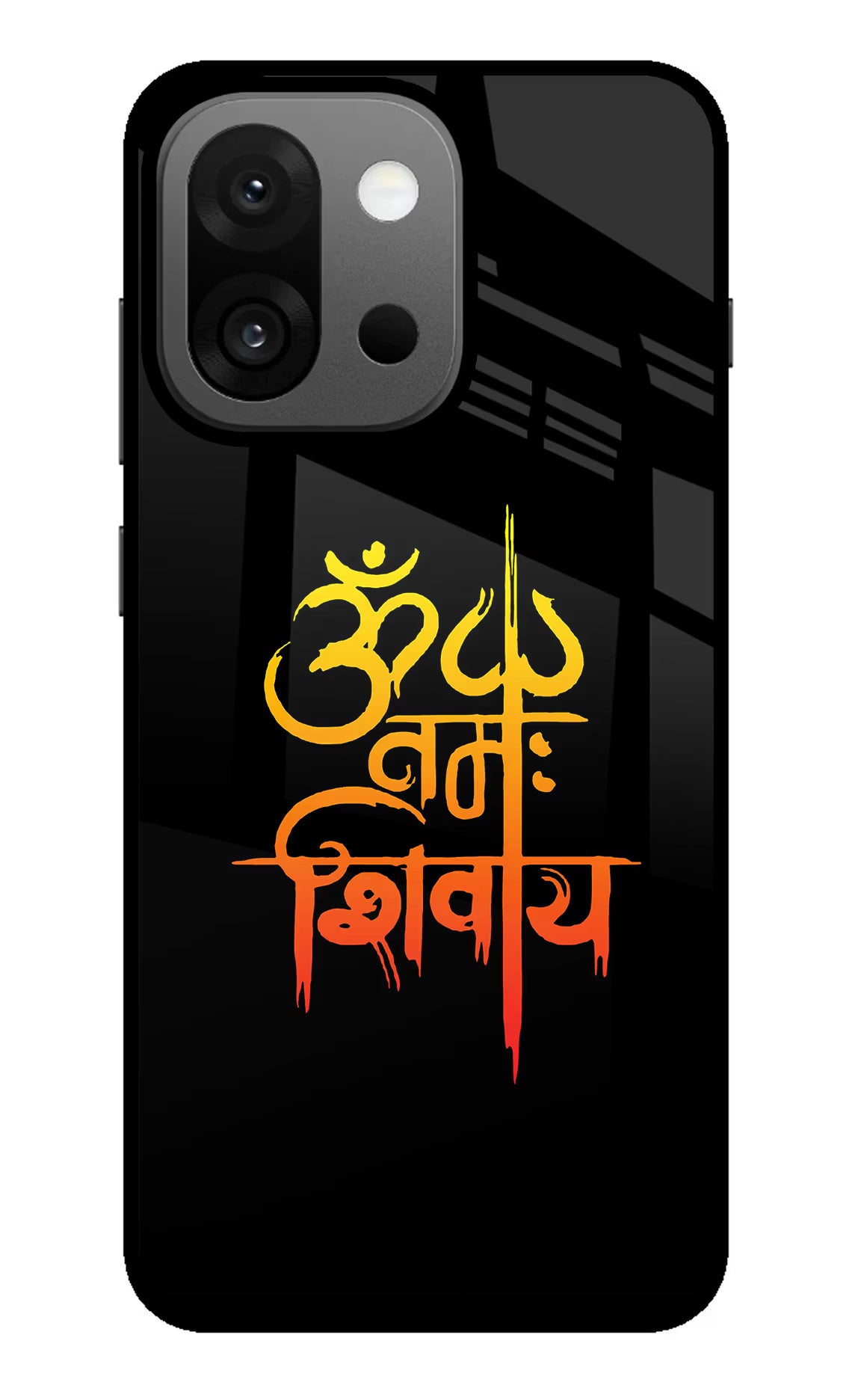 Om Namah Shivay OnePlus 13s Back Cover - Om Namah Shivay OnePlus 13s Glass Case Back Cover by Casekaro Om Namah Shivay OnePlus 13s Glass Case Back Cover by Casekaro