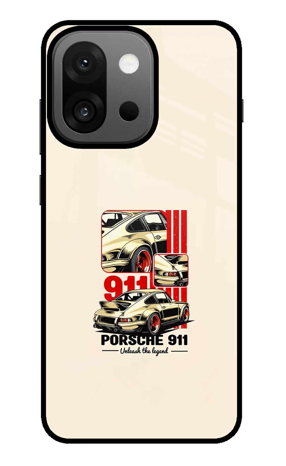 Classic Porsche 911 OnePlus 13s Back Cover - Classic Porsche 911 OnePlus 13s Glass Case Back Cover by Casekaro Classic Porsche 911 OnePlus 13s Glass Case Back Cover by Casekaro