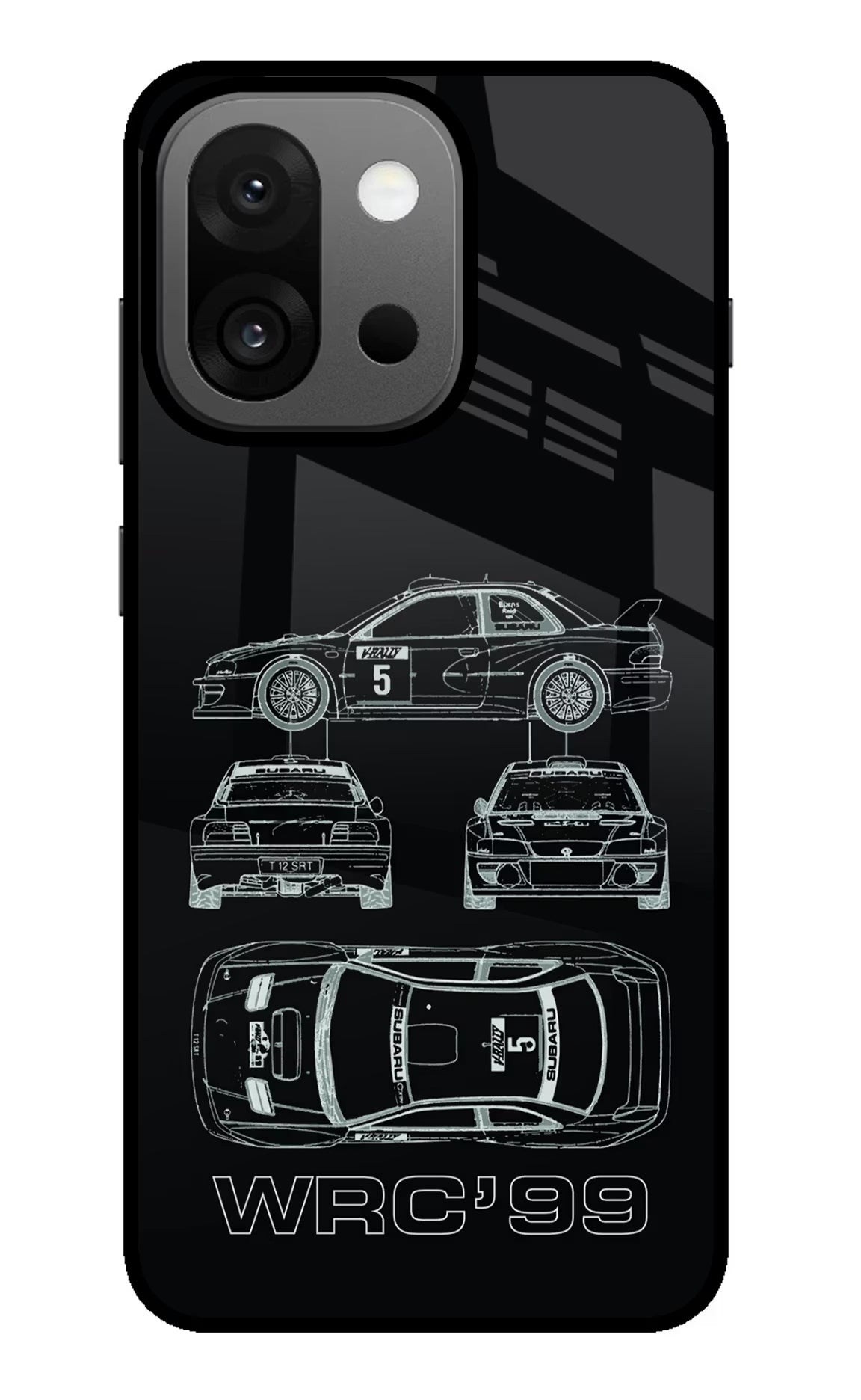 WRC'99 OnePlus 13s Back Cover - WRC'99 OnePlus 13s Glass Case Back Cover by Casekaro WRC'99 OnePlus 13s Glass Case Back Cover by Casekaro