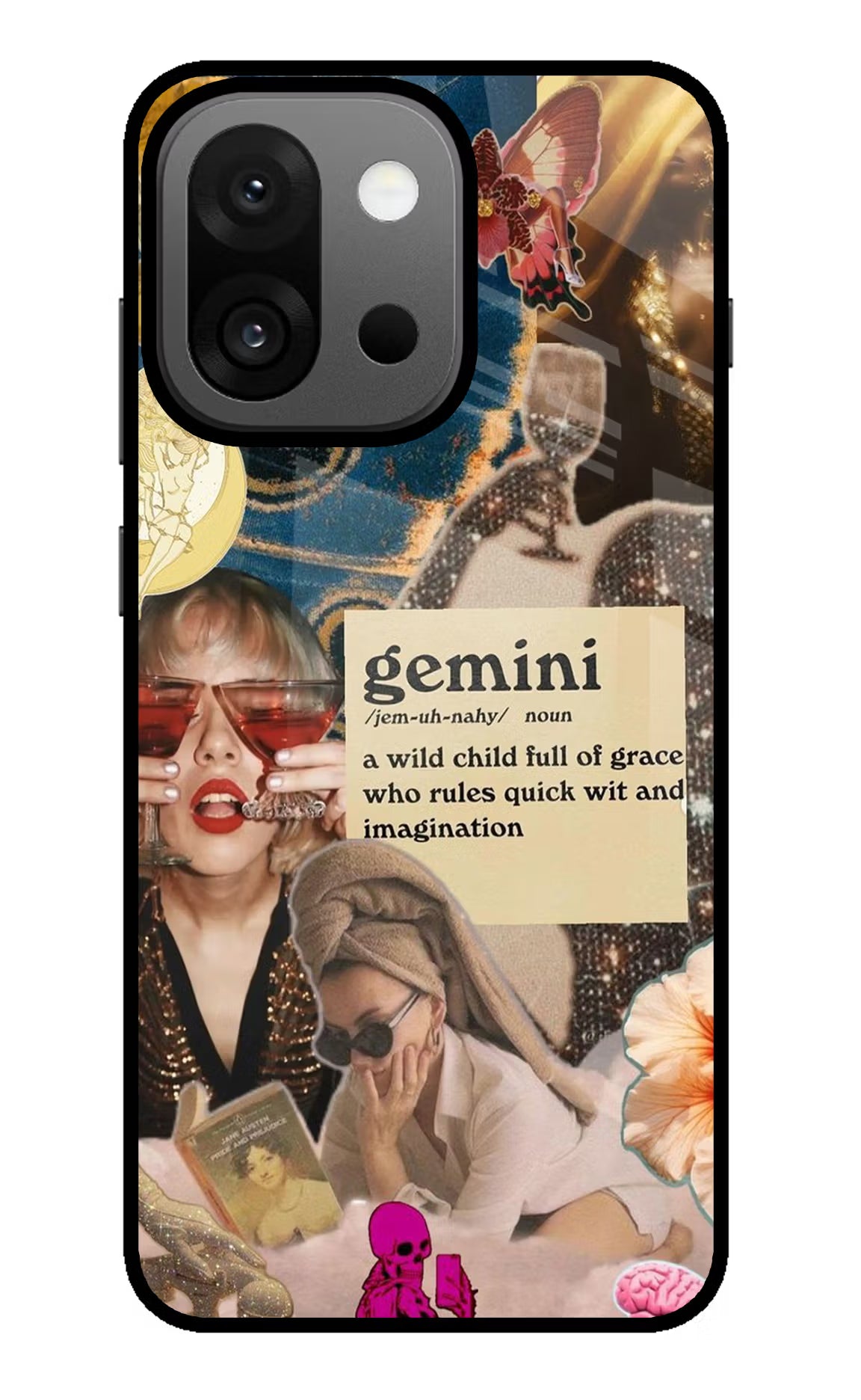 Gemini Zodiac OnePlus 13s Glass Case - Gemini Zodiac OnePlus 13s Glass Case Gemini Zodiac OnePlus 13s Glass Case