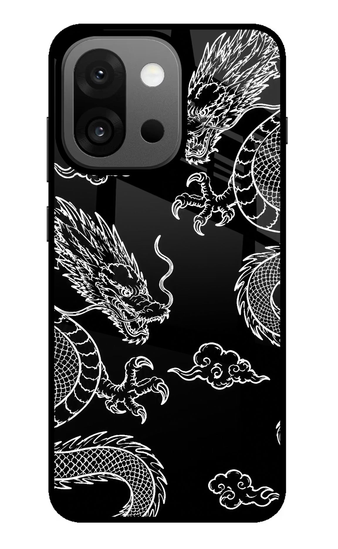 Twin Dragons OnePlus 13s Glass Case - Twin Dragons OnePlus 13s Glass Case Twin Dragons OnePlus 13s Glass Case