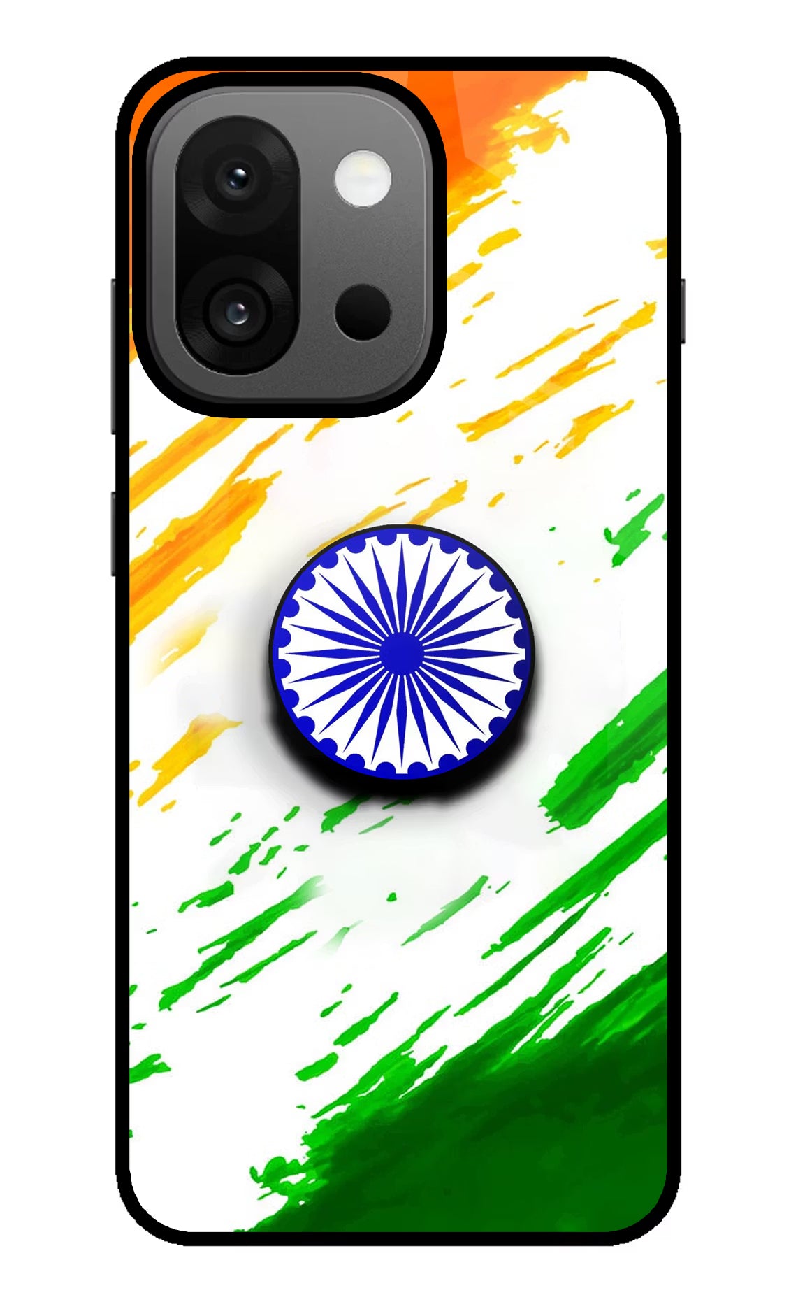 Indian Flag Ashoka Chakra OnePlus 13s Pop Case - Indian Flag Ashoka Chakra OnePlus 13s Pop Case by Casekaro Indian Flag Ashoka Chakra OnePlus 13s Pop Case by Casekaro