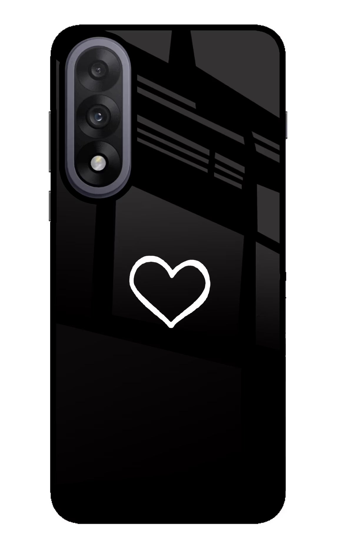 Heart OnePlus Nord 5 Back Cover - Heart OnePlus Nord 5 Glass Case Back Cover by Casekaro Heart OnePlus Nord 5 Glass Case Back Cover by Casekaro