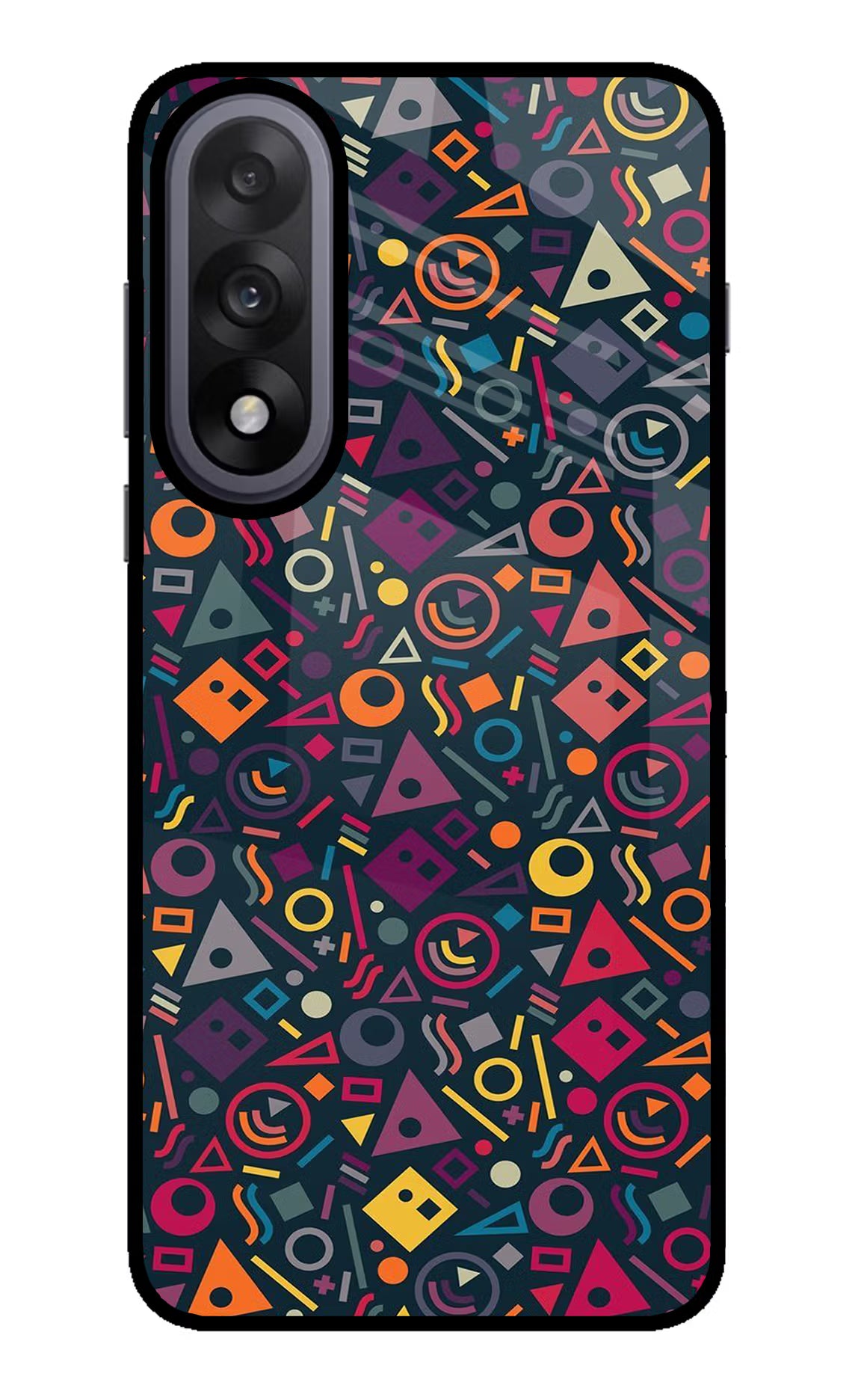 Geometric Abstract OnePlus Nord 5 Back Cover - Geometric Abstract OnePlus Nord 5 Glass Case Back Cover by Casekaro Geometric Abstract OnePlus Nord 5 Glass Case Back Cover by Casekaro