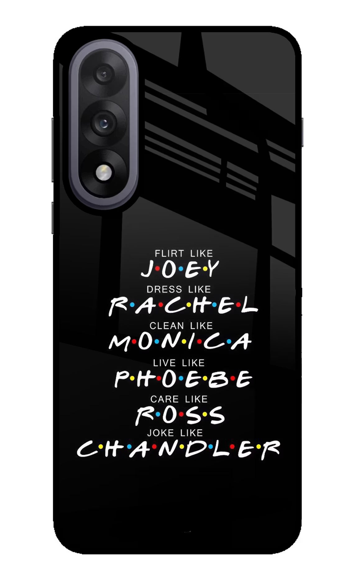 FRIENDS Character OnePlus Nord 5 Glass Case - FRIENDS Character OnePlus Nord 5 Glass Case FRIENDS Character OnePlus Nord 5 Glass Case
