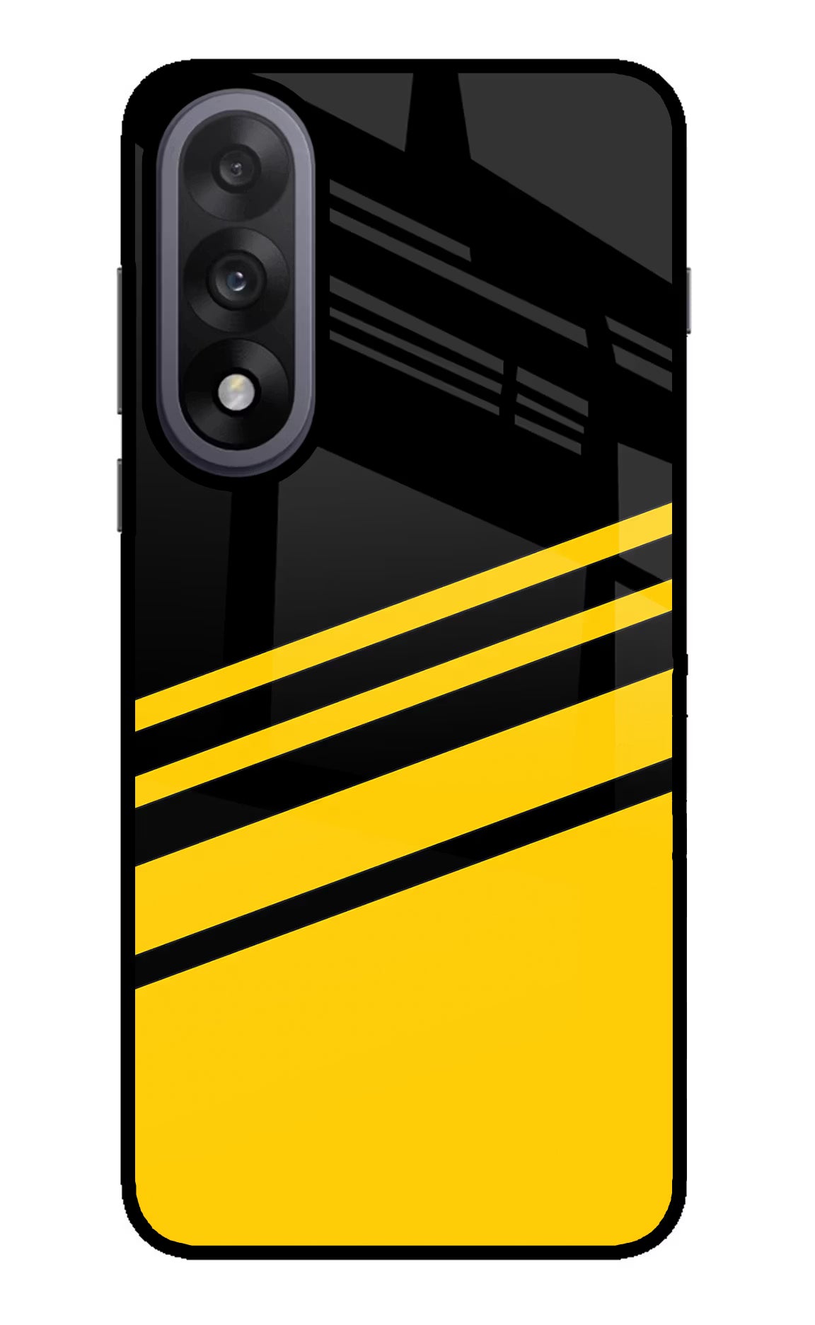 Yellow Shades OnePlus Nord 5 Back Cover - Yellow Shades OnePlus Nord 5 Glass Case Back Cover by Casekaro Yellow Shades OnePlus Nord 5 Glass Case Back Cover by Casekaro