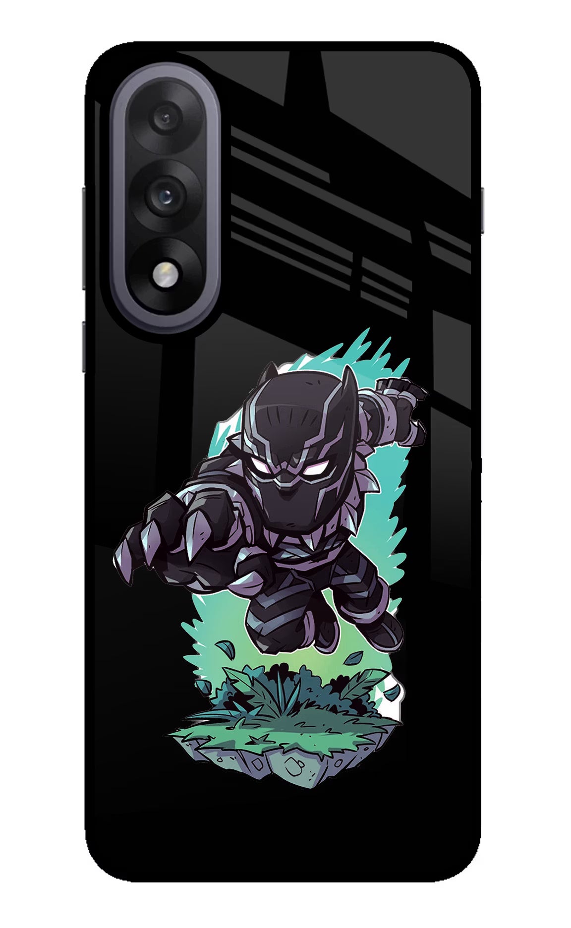 Black Panther OnePlus Nord 5 Back Cover - Black Panther OnePlus Nord 5 Glass Case Back Cover by Casekaro Black Panther OnePlus Nord 5 Glass Case Back Cover by Casekaro