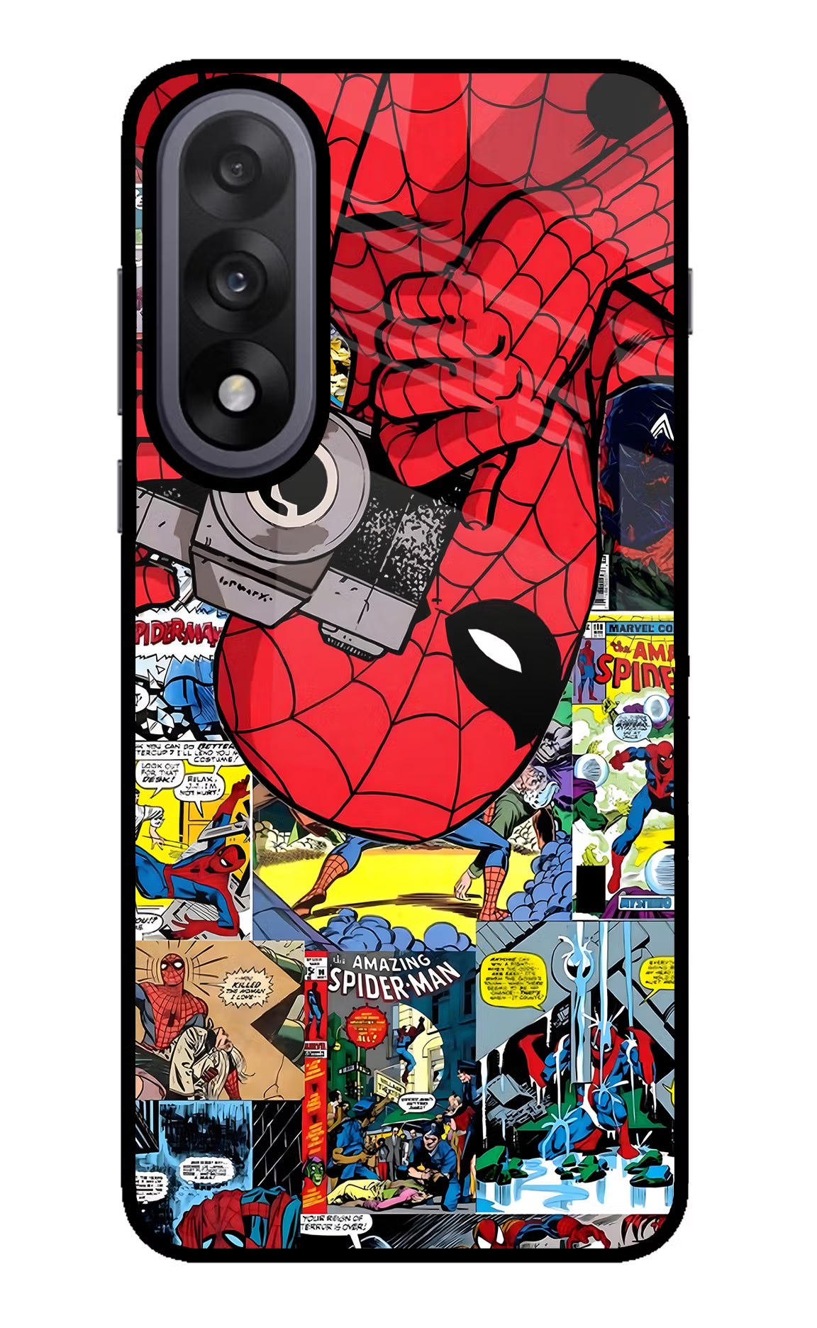 Spider Man OnePlus Nord 5 Glass Case - Spider Man OnePlus Nord 5 Glass Case Spider Man OnePlus Nord 5 Glass Case