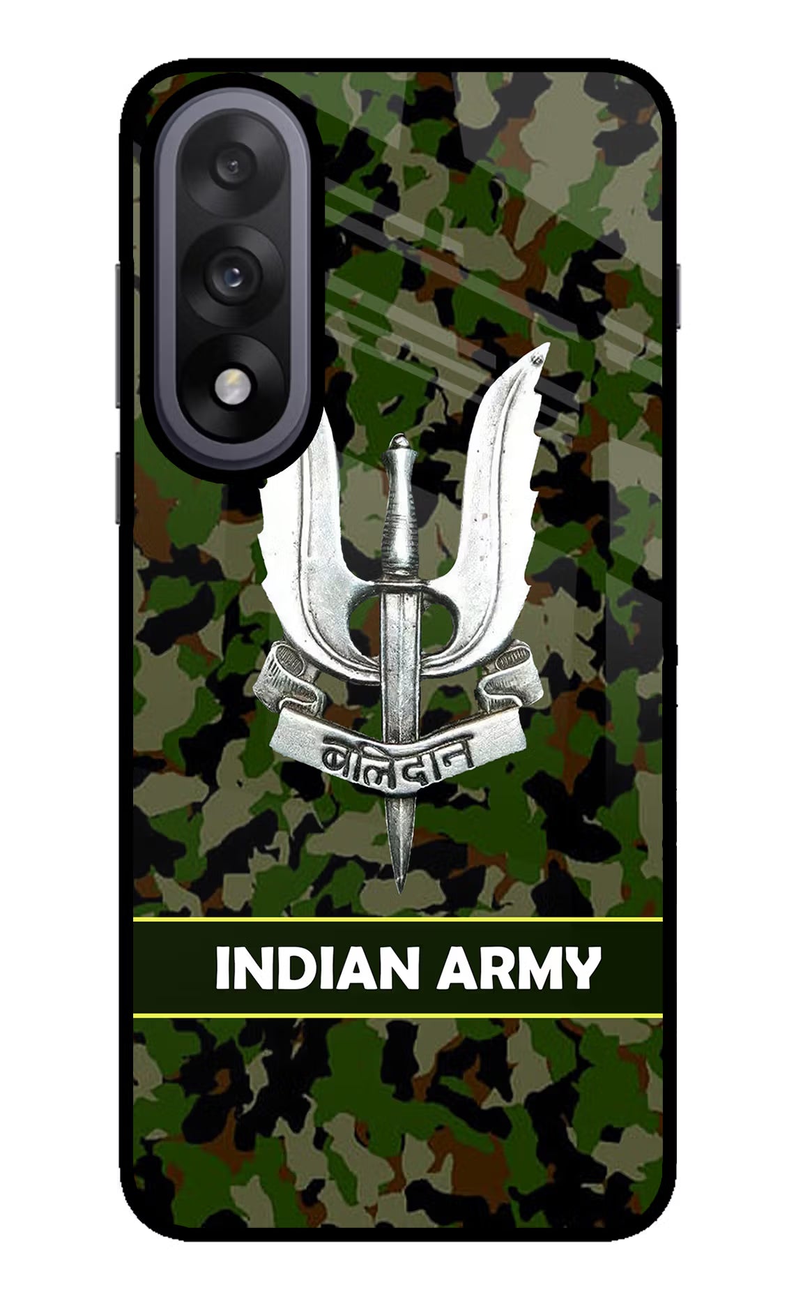 Balidan Indian Logo OnePlus Nord 5 Back Cover - Balidan Indian Logo OnePlus Nord 5 Glass Case Back Cover by Casekaro Balidan Indian Logo OnePlus Nord 5 Glass Case Back Cover by Casekaro