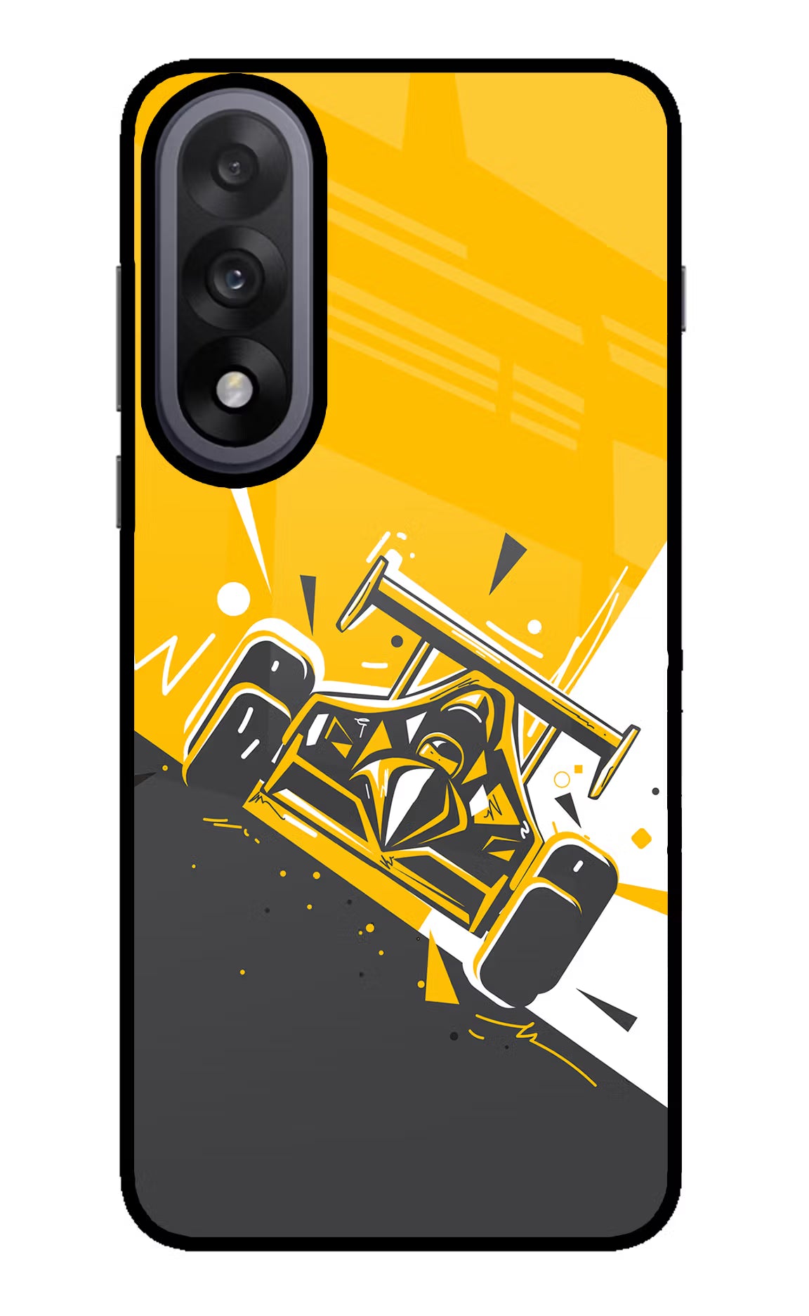 Track King OnePlus Nord 5 Back Cover - Track King OnePlus Nord 5 Glass Case Back Cover by Casekaro Track King OnePlus Nord 5 Glass Case Back Cover by Casekaro
