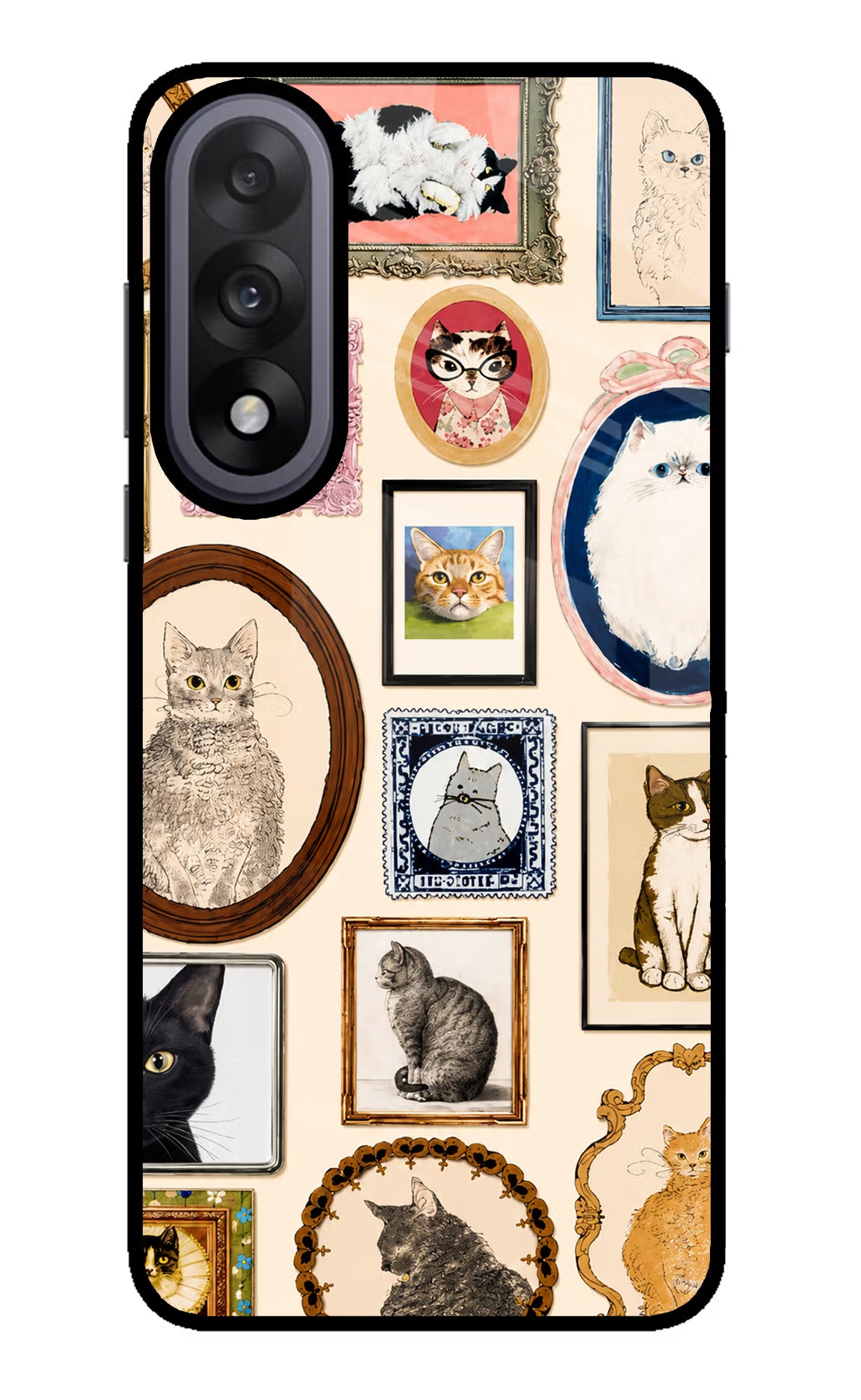 Mirror Cats OnePlus Nord 5 Glass Case - Mirror Cats OnePlus Nord 5 Glass Case Mirror Cats OnePlus Nord 5 Glass Case