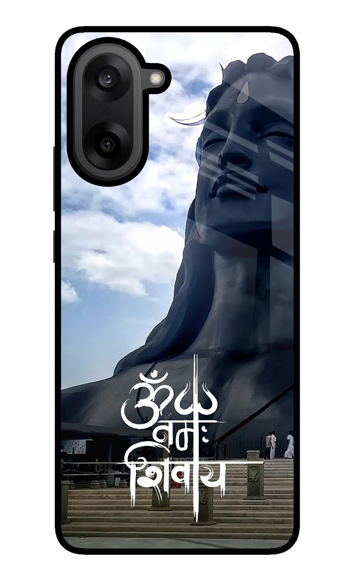 Om Namah Shivay OnePlus Nord CE5 Back Cover - Om Namah Shivay OnePlus Nord CE5 Glass Case Back Cover by Casekaro Om Namah Shivay OnePlus Nord CE5 Glass Case Back Cover by Casekaro