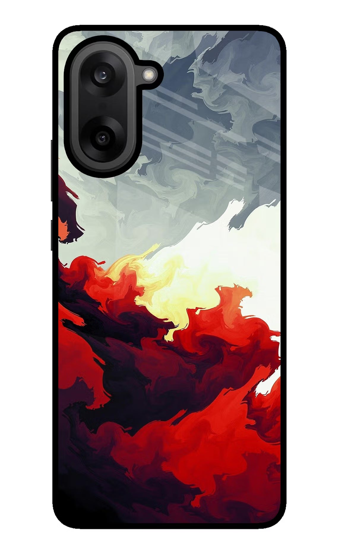 Fire Cloud OnePlus Nord CE5 Glass Case - Fire Cloud OnePlus Nord CE5 Glass Case Fire Cloud OnePlus Nord CE5 Glass Case