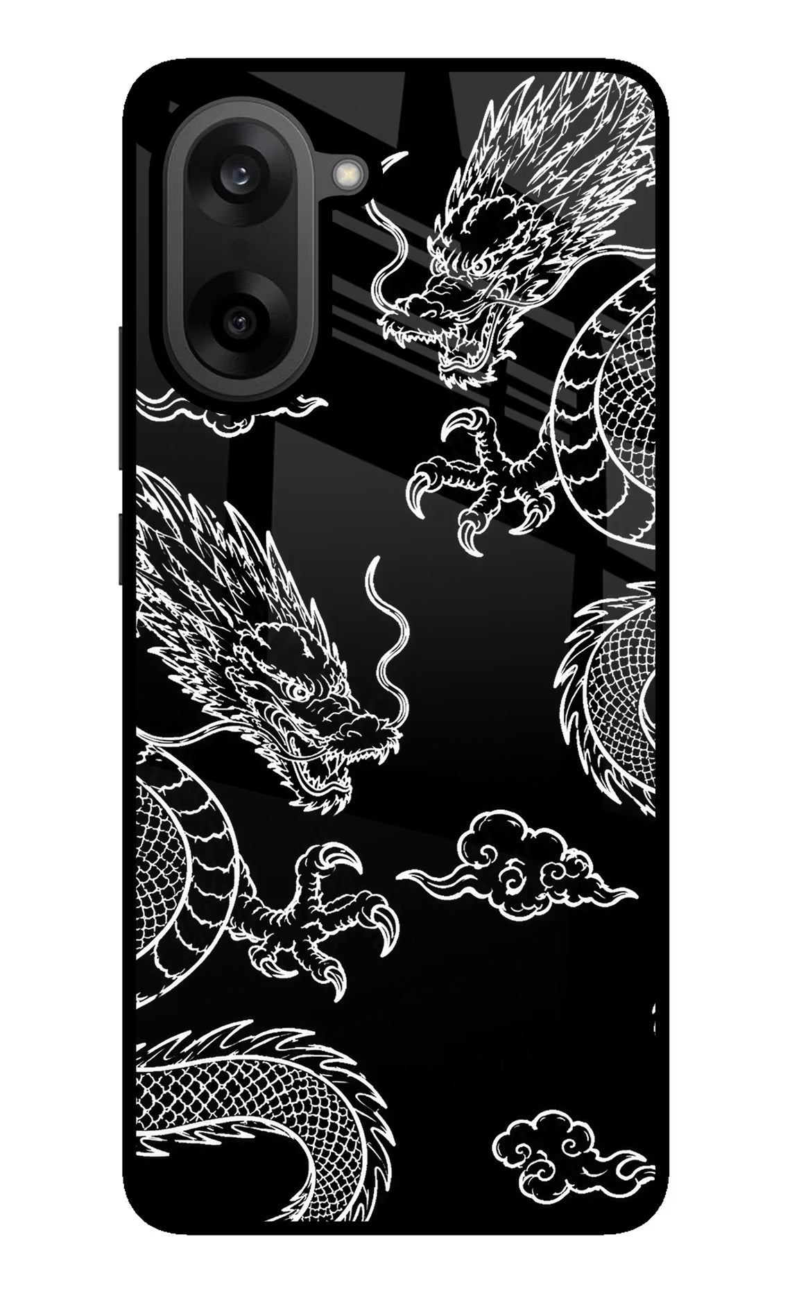 Twin Dragons OnePlus Nord CE5 Glass Case - Twin Dragons OnePlus Nord CE5 Glass Case Twin Dragons OnePlus Nord CE5 Glass Case