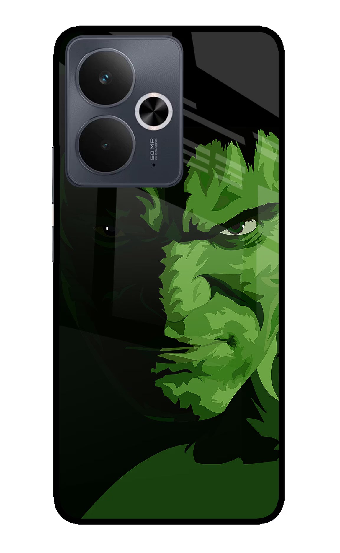 HULK Realme 14T 5G Glass Case - HULK Realme 14T 5G Glass Case HULK Realme 14T 5G Glass Case