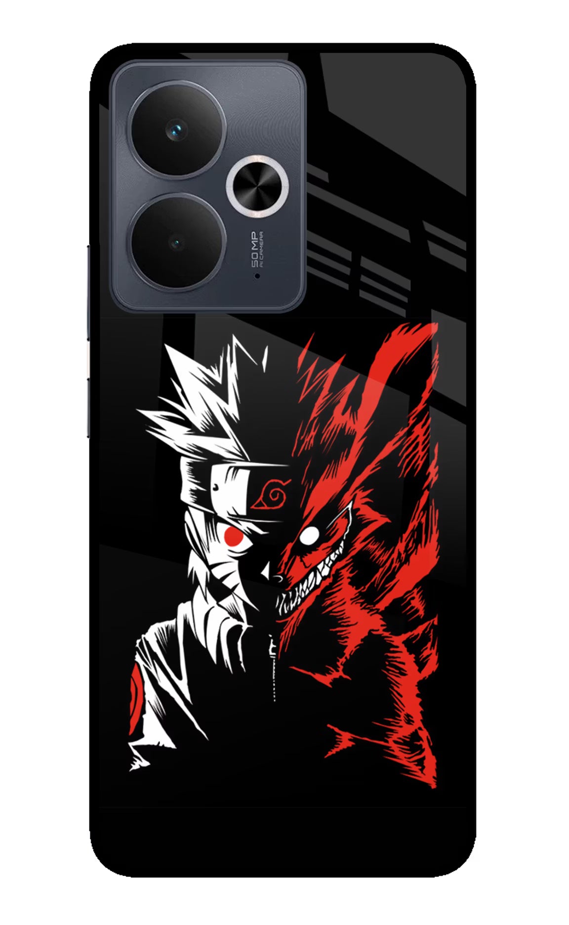 Naruto Two Face Realme 14T 5G Glass Case - Naruto Two Face Realme 14T 5G Glass Case Naruto Two Face Realme 14T 5G Glass Case