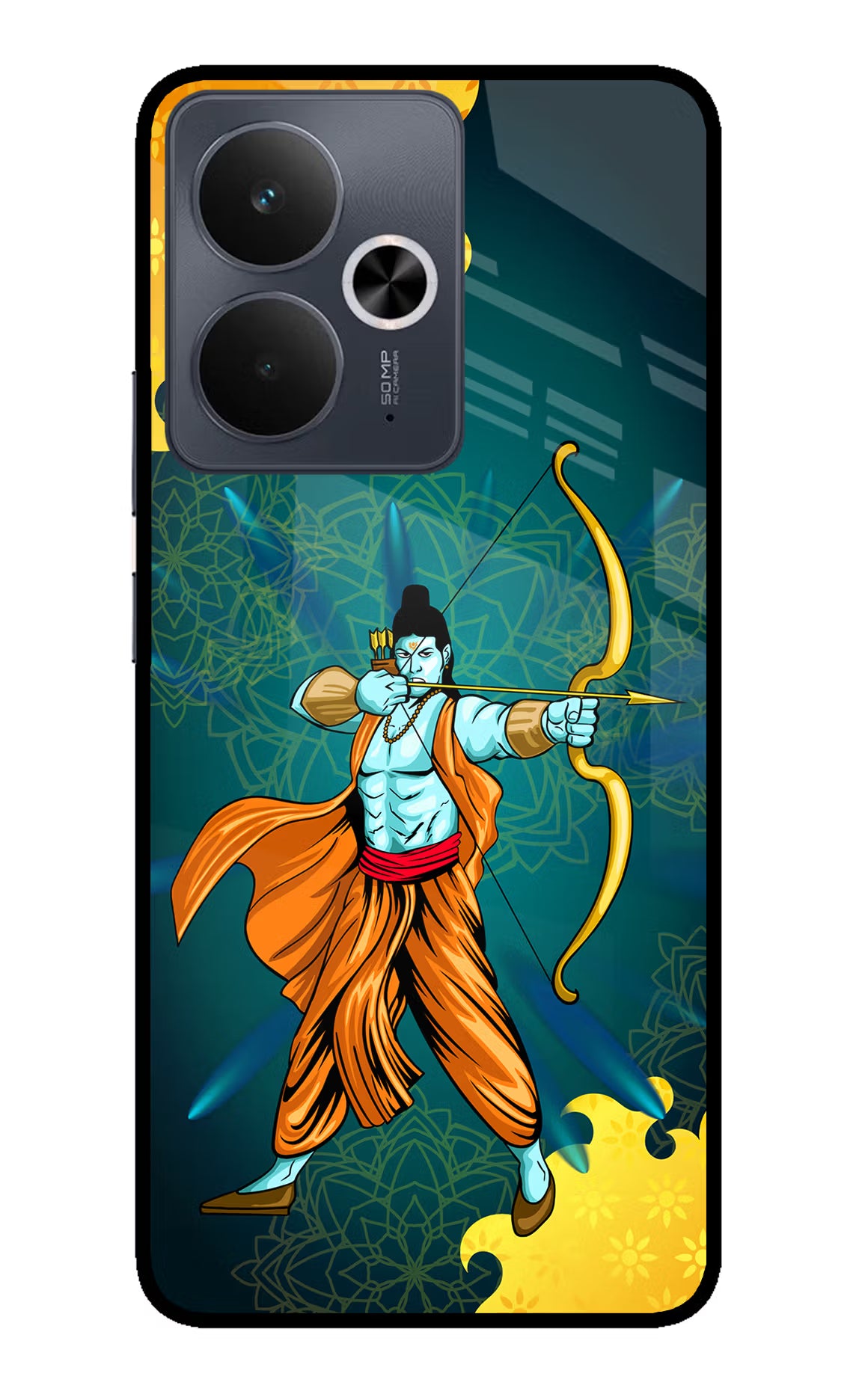 Lord Ram - 6 Realme 14T 5G Glass Case - Lord Ram - 6 Realme 14T 5G Glass Case Lord Ram - 6 Realme 14T 5G Glass Case