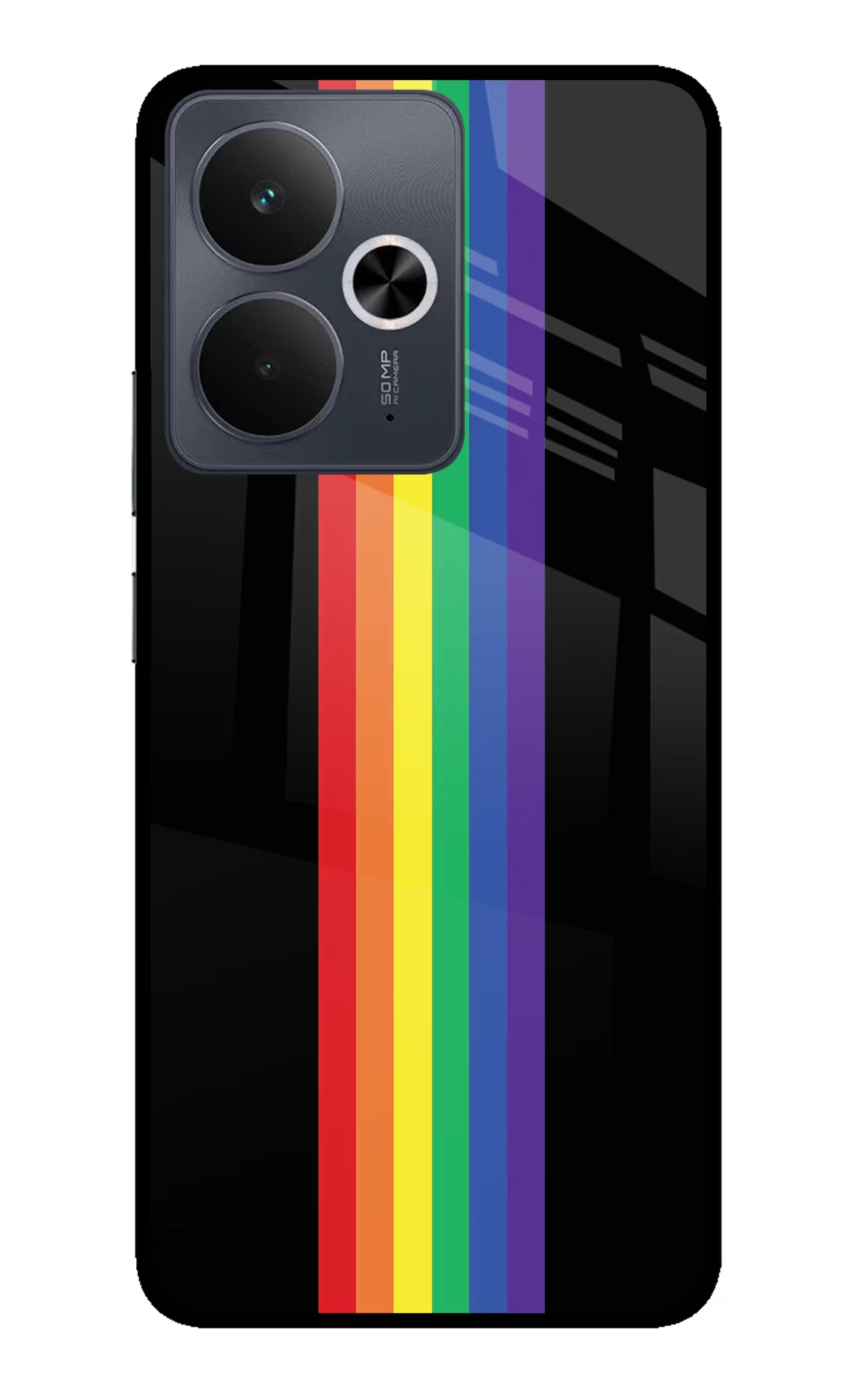 Pride Realme 14T 5G Back Cover - Pride Realme 14T 5G Glass Case Back Cover by Casekaro Pride Realme 14T 5G Glass Case Back Cover by Casekaro