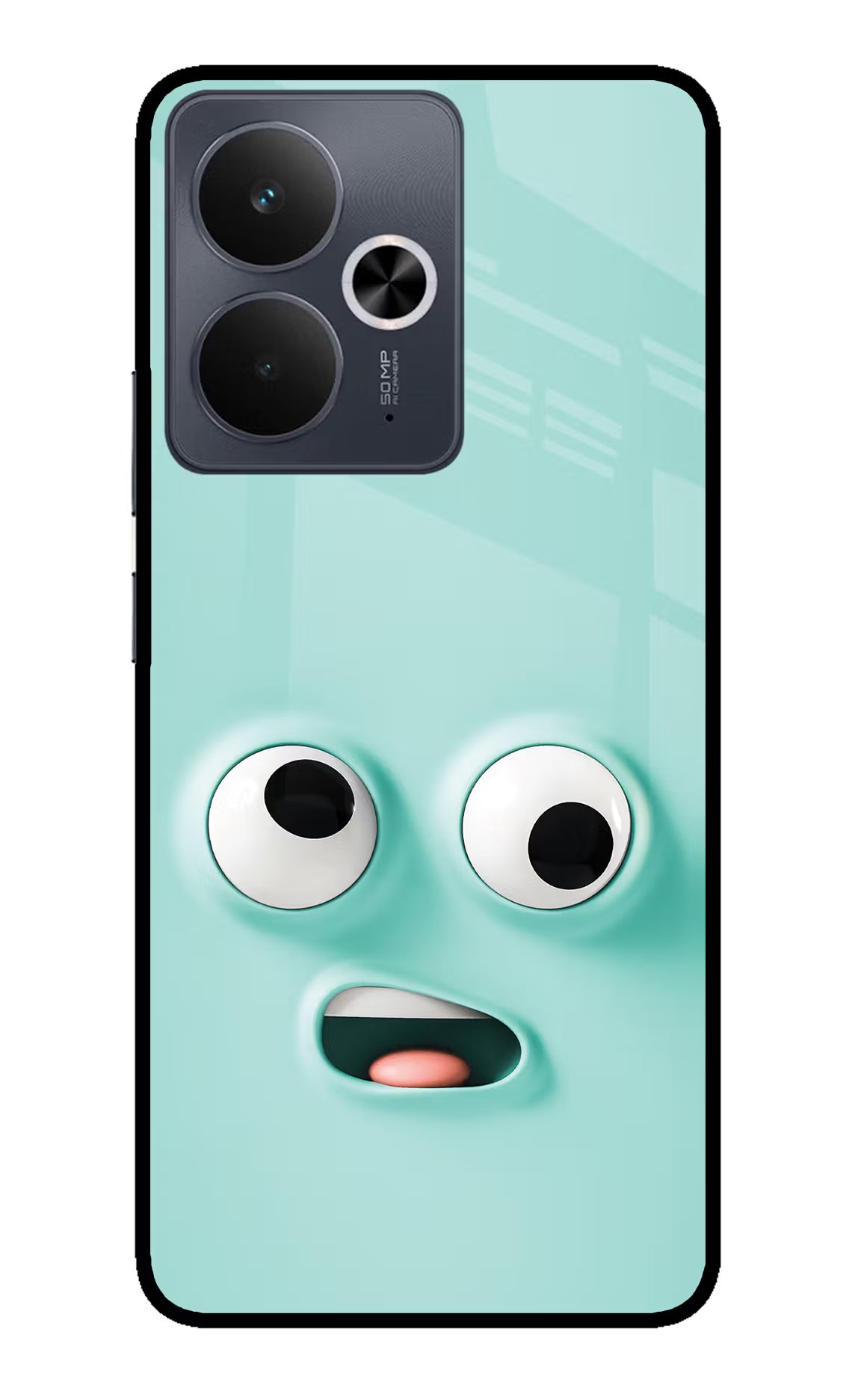 Funny Cartoon Realme 14T 5G Back Cover - Funny Cartoon Realme 14T 5G Glass Case Back Cover by Casekaro Funny Cartoon Realme 14T 5G Glass Case Back Cover by Casekaro