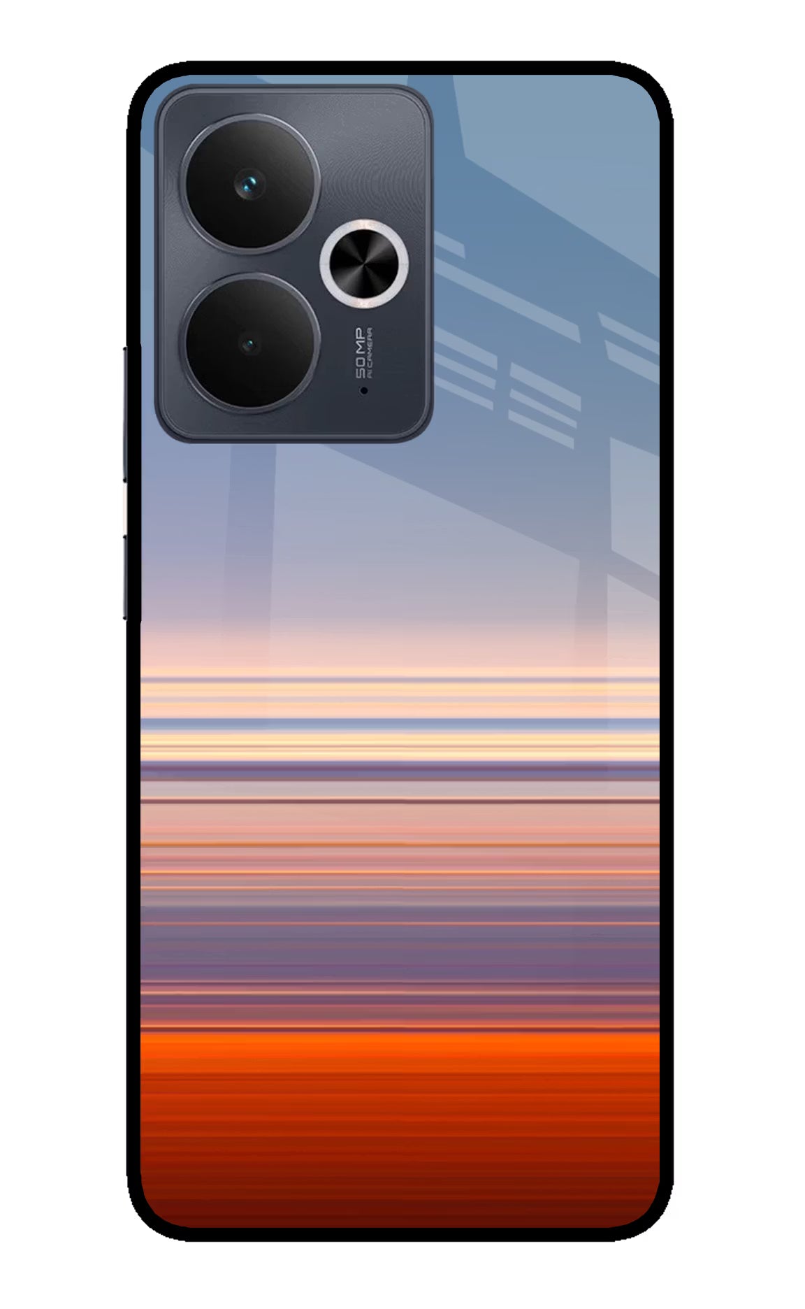 Morning Colors Realme 14T 5G Glass Case - Morning Colors Realme 14T 5G Glass Case Morning Colors Realme 14T 5G Glass Case