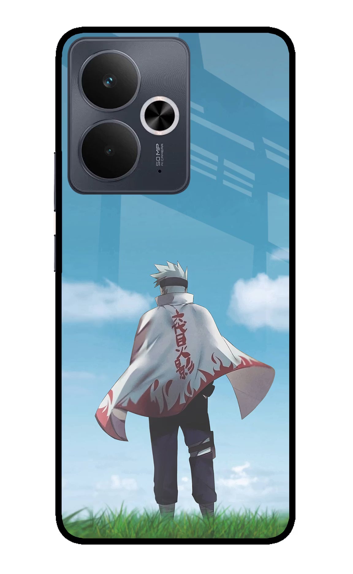 Kakashi Realme 14T 5G Glass Case - Kakashi Realme 14T 5G Glass Case Kakashi Realme 14T 5G Glass Case