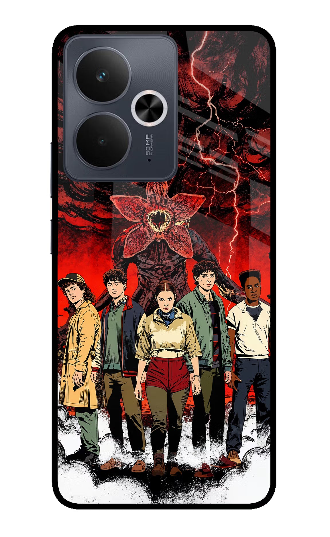 Ordinary Things Characters Realme 14T 5G Glass Case - Ordinary Things Characters Realme 14T 5G Glass Case Ordinary Things Characters Realme 14T 5G Glass Case