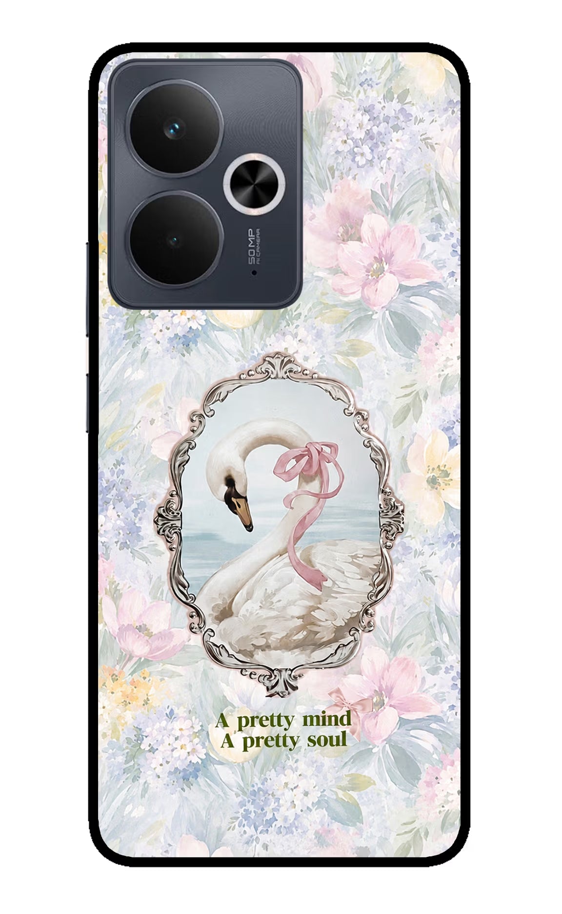 Pretty Mind Pretty Soul Realme 14T 5G Glass Case - Pretty Mind Pretty Soul Realme 14T 5G Glass Case Pretty Mind Pretty Soul Realme 14T 5G Glass Case