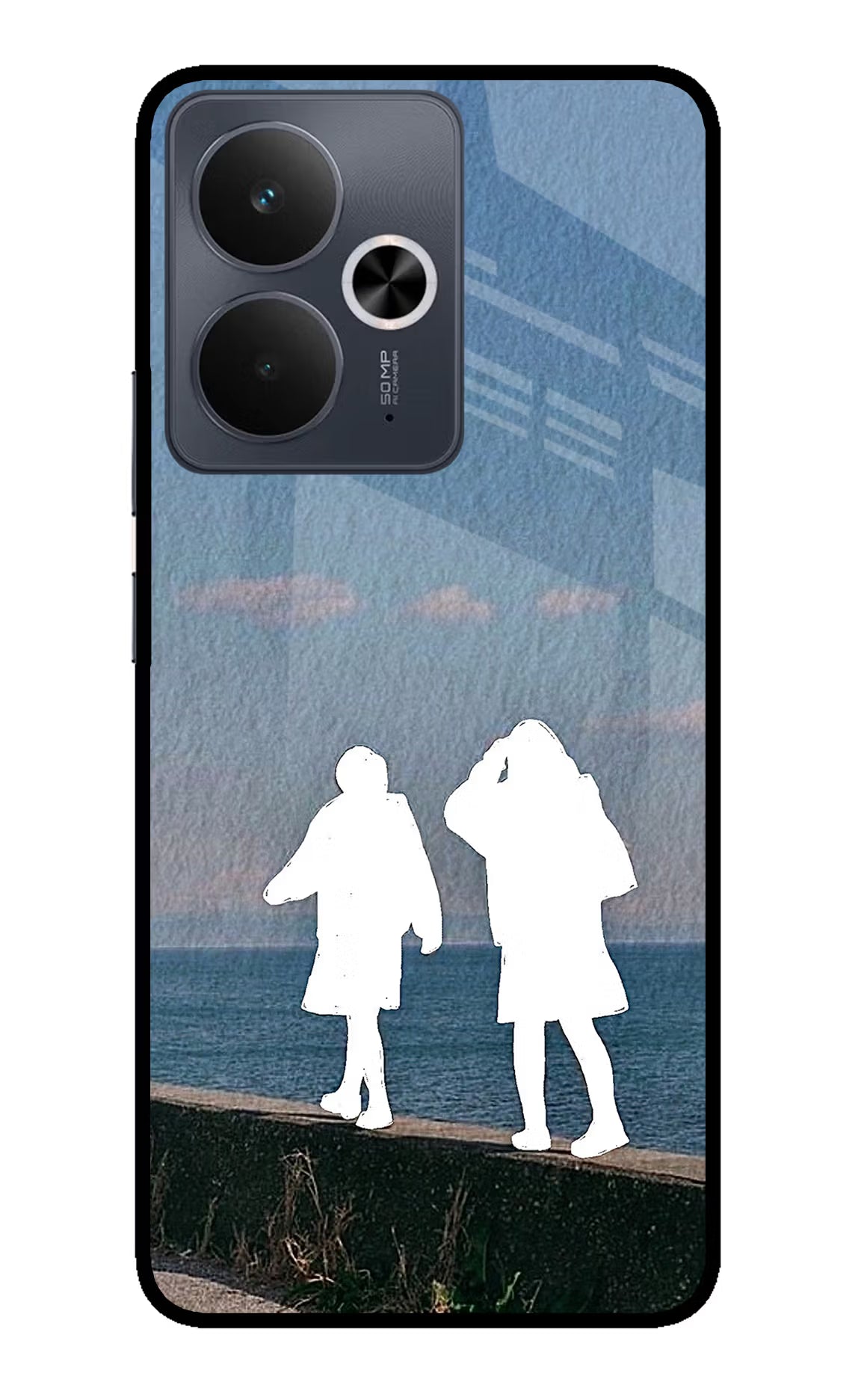 Coastal Dream Realme 14T 5G Glass Case - Coastal Dream Realme 14T 5G Glass Case Coastal Dream Realme 14T 5G Glass Case