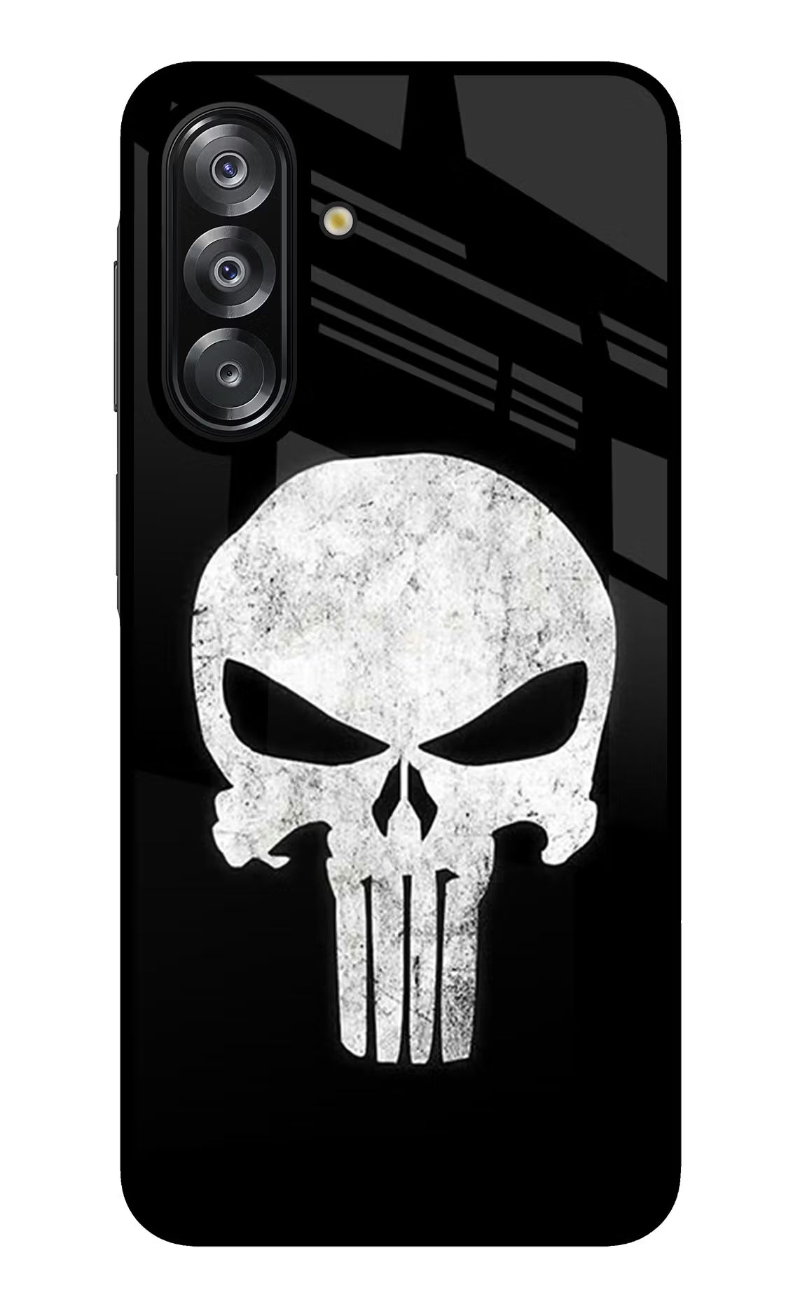 Punisher Skull Samsung A26 Glass Case - Punisher Skull Samsung A26 Glass Case Punisher Skull Samsung A26 Glass Case