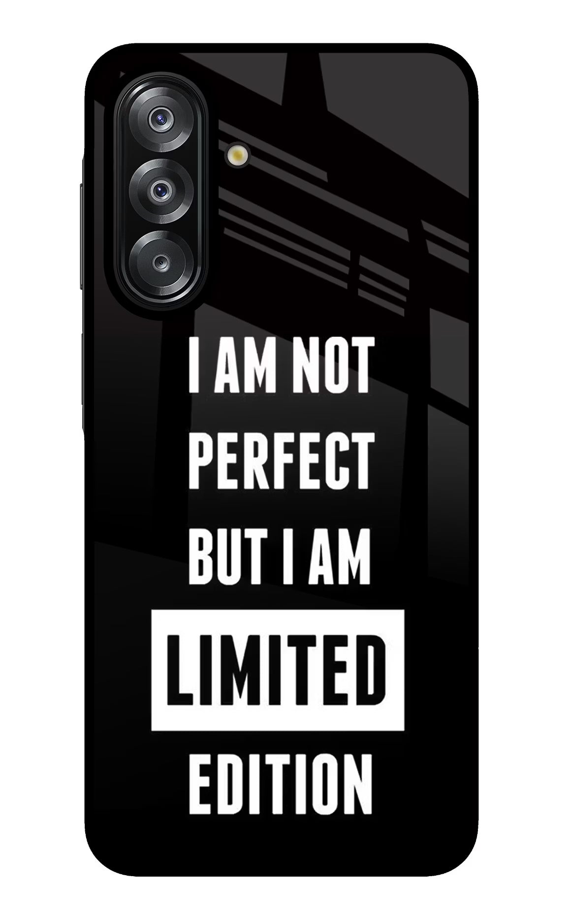 I Am Not Perfect But I Am Limited Edition Samsung A26 Glass Case - I Am Not Perfect But I Am Limited Edition Samsung A26 Glass Case I Am Not Perfect But I Am Limited Edition Samsung A26 Glass Case