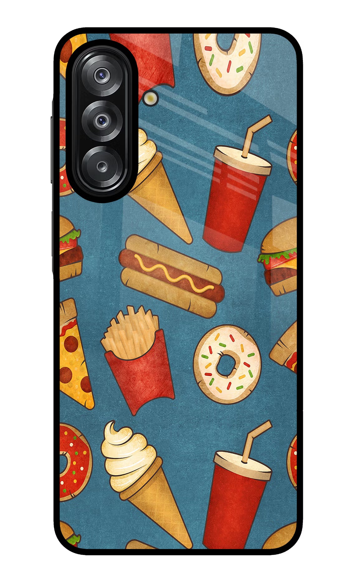 Foodie Samsung A26 Glass Case - Foodie Samsung A26 Glass Case Foodie Samsung A26 Glass Case