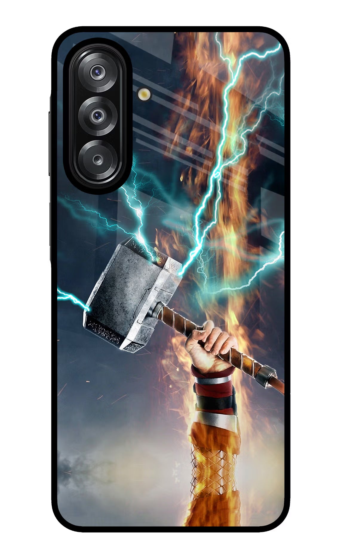 Thor Hammer Mjolnir Samsung A26 Glass Case - Thor Hammer Mjolnir Samsung A26 Glass Case Thor Hammer Mjolnir Samsung A26 Glass Case