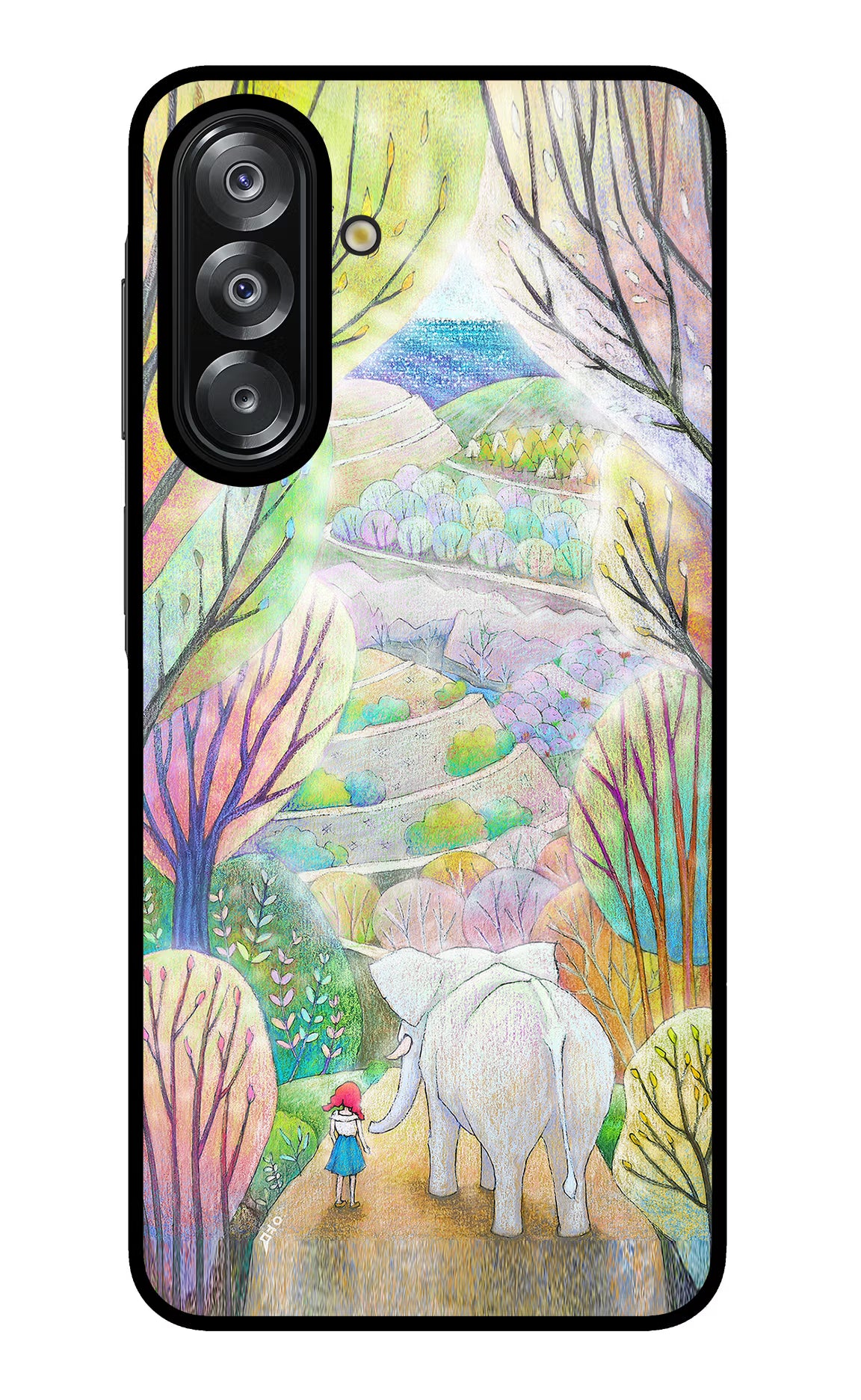 Nature Painting Samsung A26 Glass Case - Nature Painting Samsung A26 Glass Case Nature Painting Samsung A26 Glass Case