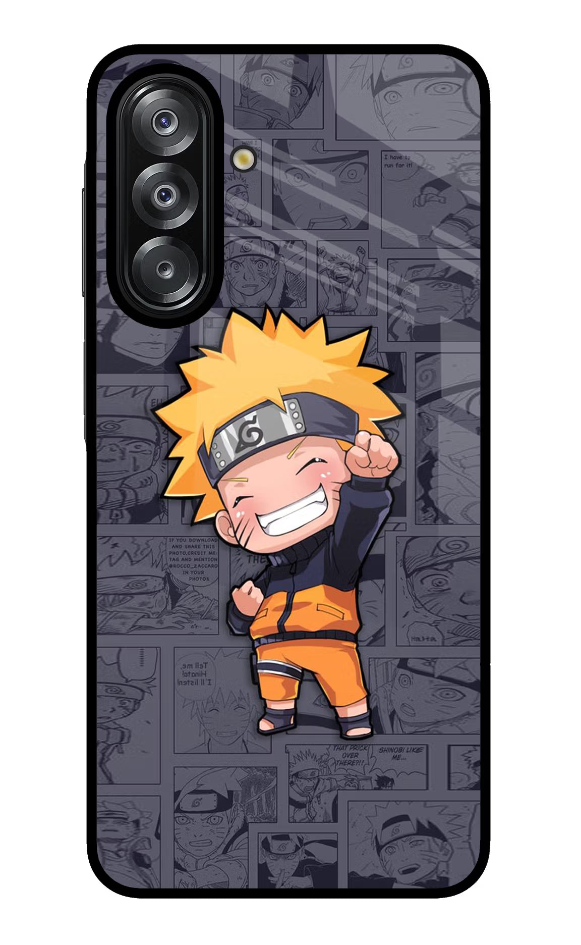 Chota Naruto Samsung A26 Glass Case - Chota Naruto Samsung A26 Glass Case Chota Naruto Samsung A26 Glass Case