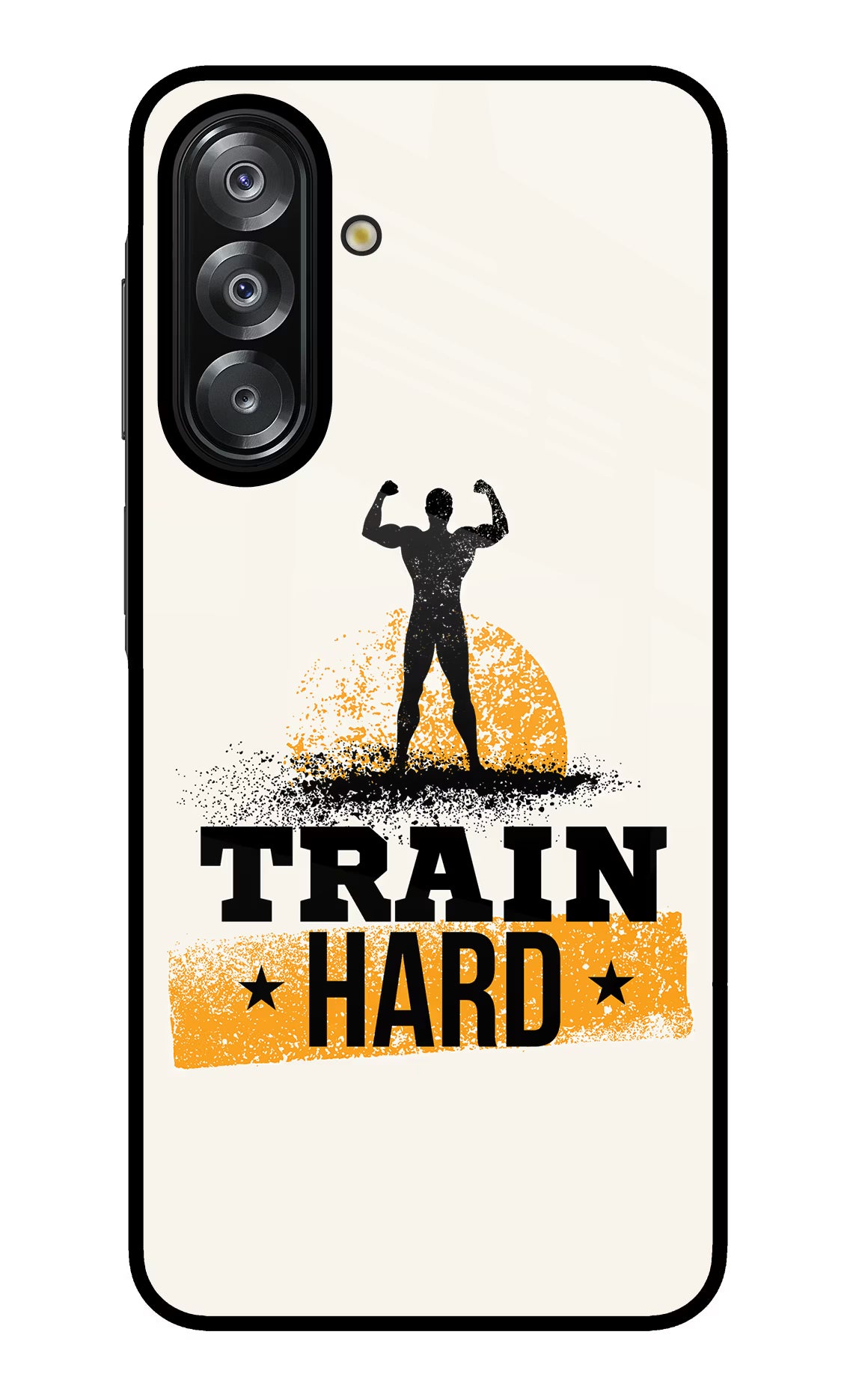 Train Hard Samsung A26 Glass Case - Train Hard Samsung A26 Glass Case Train Hard Samsung A26 Glass Case