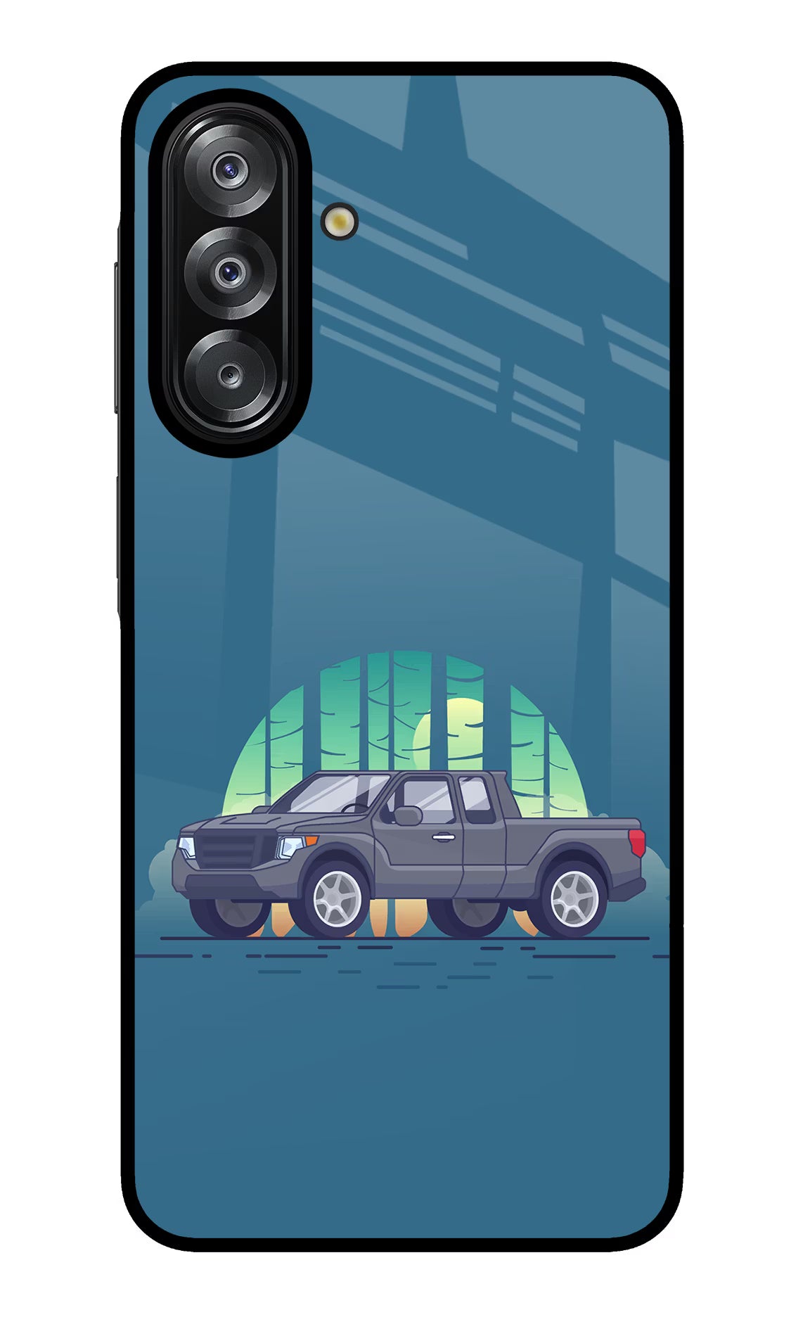 Retro Garage Vibe Samsung A26 Glass Case - Retro Garage Vibe Samsung A26 Glass Case Retro Garage Vibe Samsung A26 Glass Case