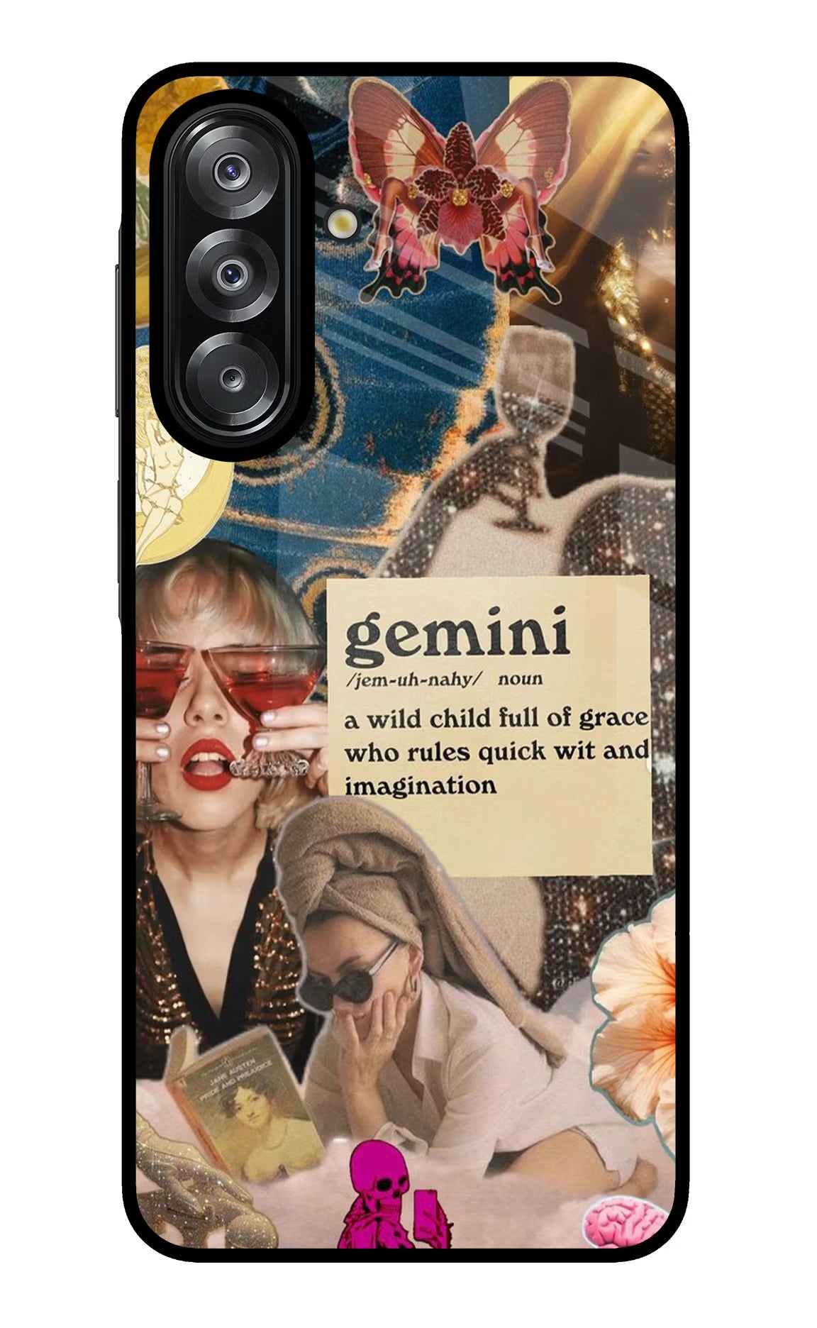 Gemini Zodiac Samsung A26 Glass Case - Gemini Zodiac Samsung A26 Glass Case Gemini Zodiac Samsung A26 Glass Case