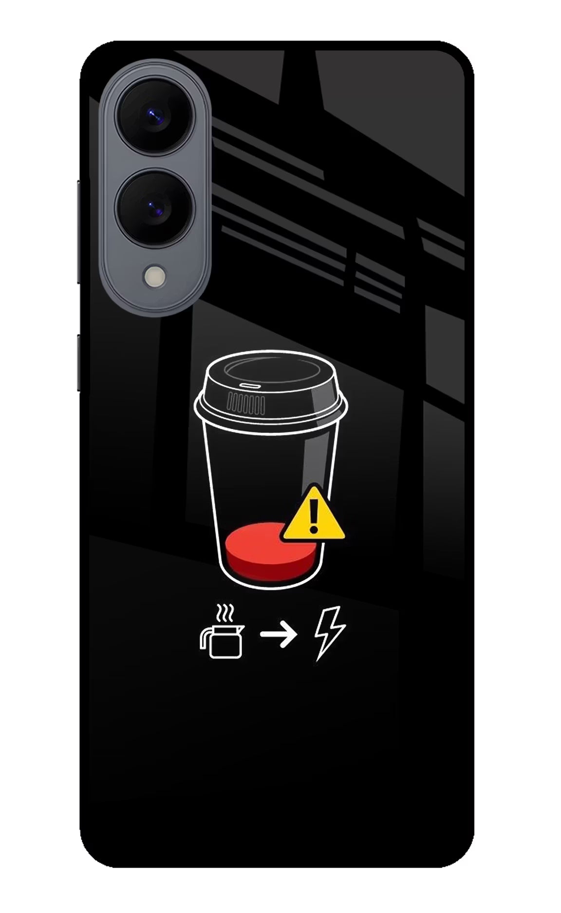 Coffee Samsung S25 Edge Glass Case - Coffee Samsung S25 Edge Glass Case Coffee Samsung S25 Edge Glass Case