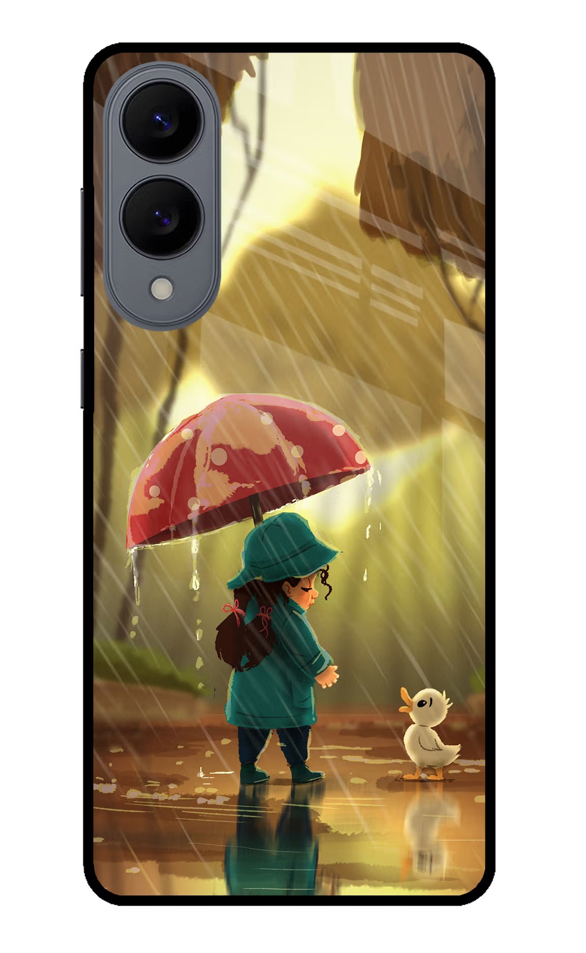 Rainy Day Samsung S25 Edge Glass Case - Rainy Day Samsung S25 Edge Glass Case Rainy Day Samsung S25 Edge Glass Case