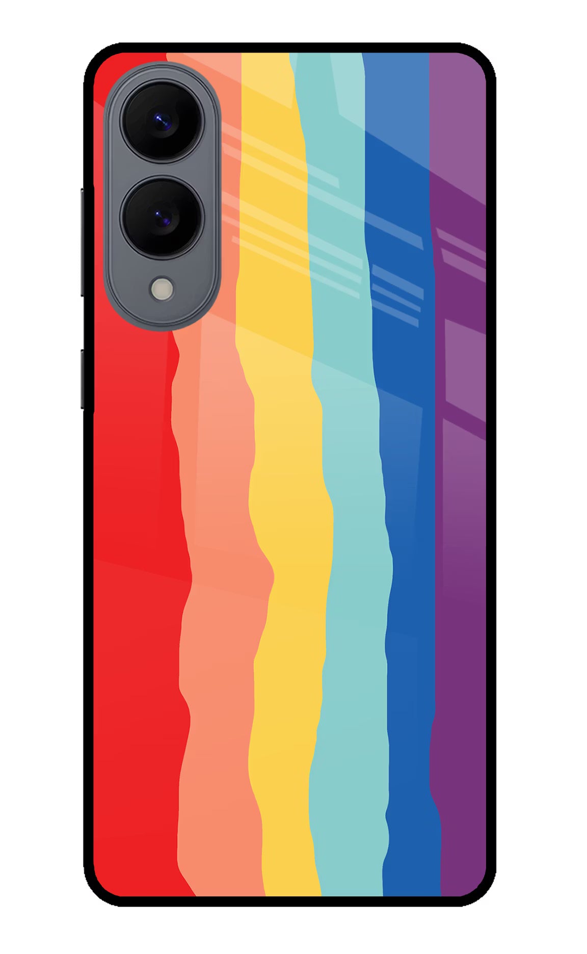 Rainbow Samsung S25 Edge Glass Case - Rainbow Samsung S25 Edge Glass Case Rainbow Samsung S25 Edge Glass Case