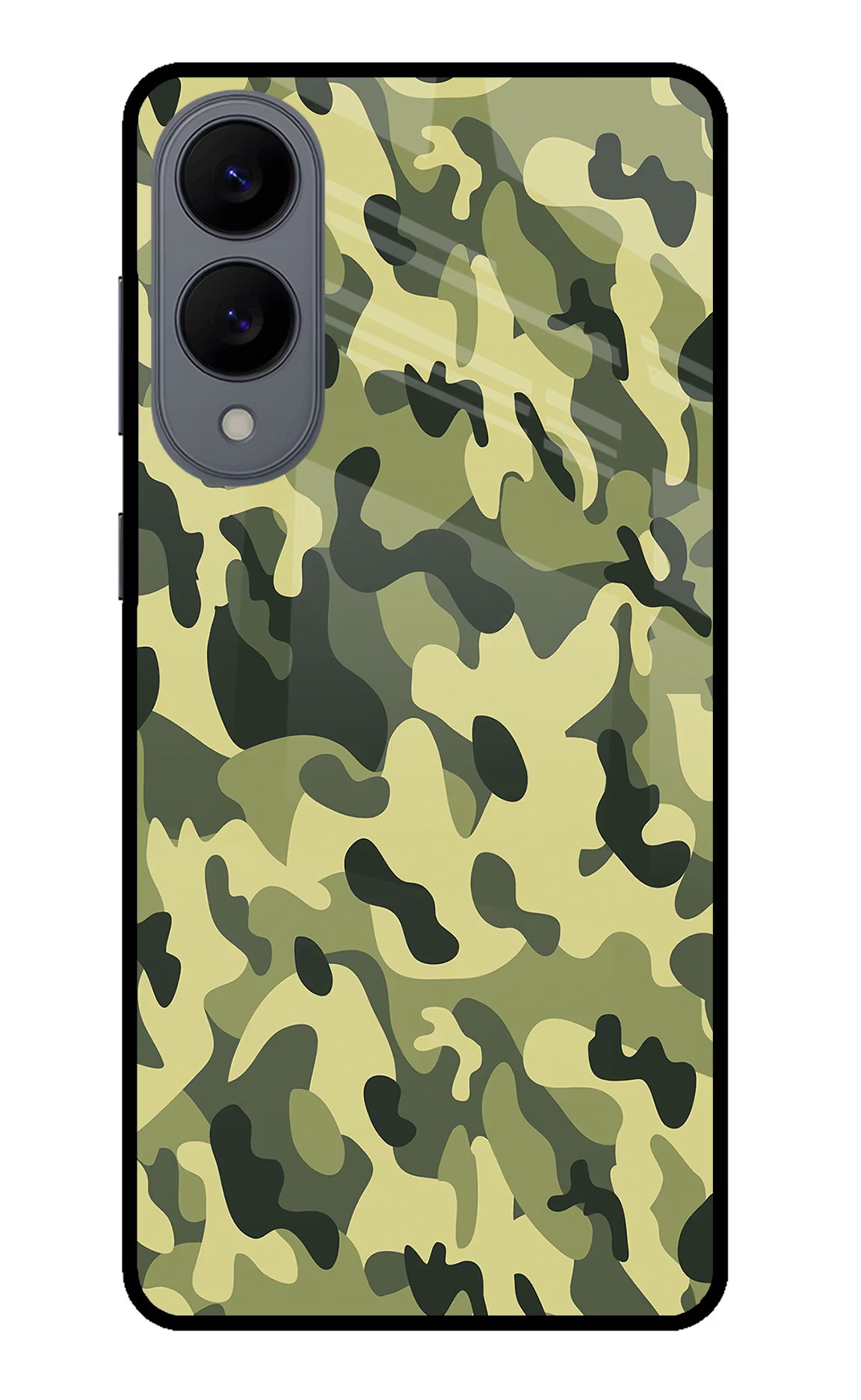 Camouflage Samsung S25 Edge Glass Case - Camouflage Samsung S25 Edge Glass Case Camouflage Samsung S25 Edge Glass Case