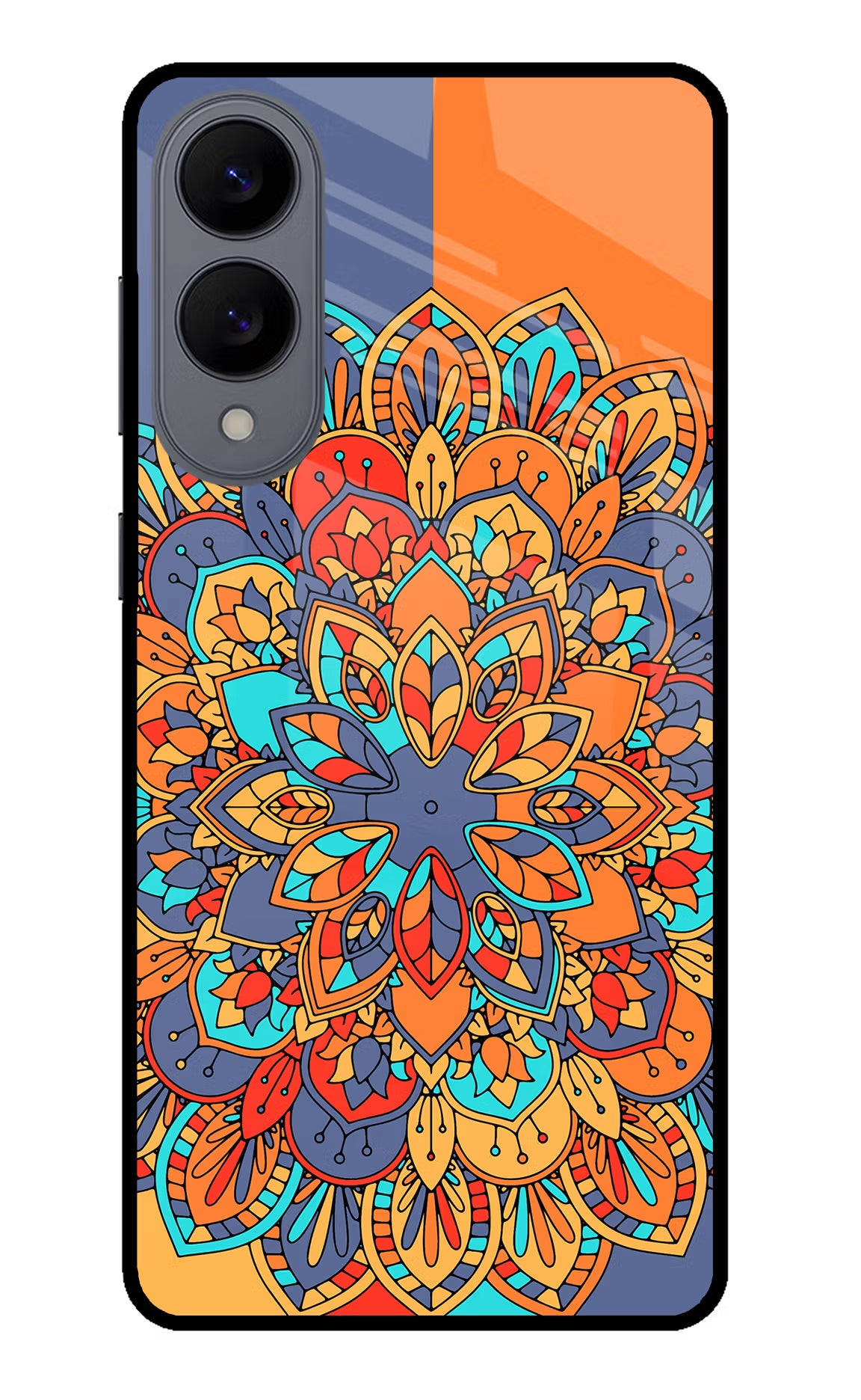 Color Mandala Samsung S25 Edge Glass Case - Color Mandala Samsung S25 Edge Glass Case Color Mandala Samsung S25 Edge Glass Case