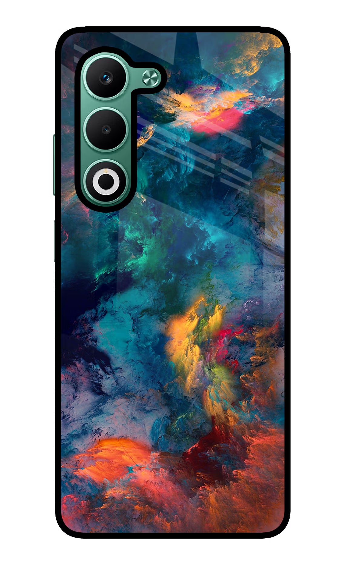 Artwork Paint Oppo A5 5G Glass Case - Artwork Paint Oppo A5 5G Glass Case Artwork Paint Oppo A5 5G Glass Case