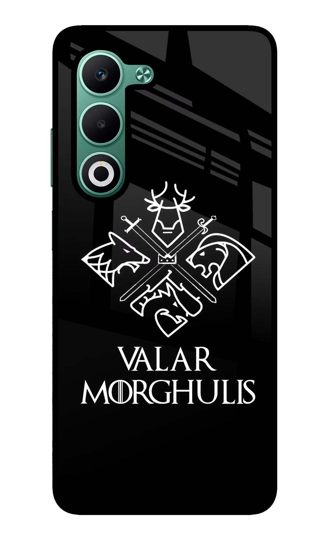 Valar Morghulis | Game Of Thrones Oppo A5 5G Glass Case - Valar Morghulis | Game Of Thrones Oppo A5 5G Glass Case Valar Morghulis | Game Of Thrones Oppo A5 5G Glass Case
