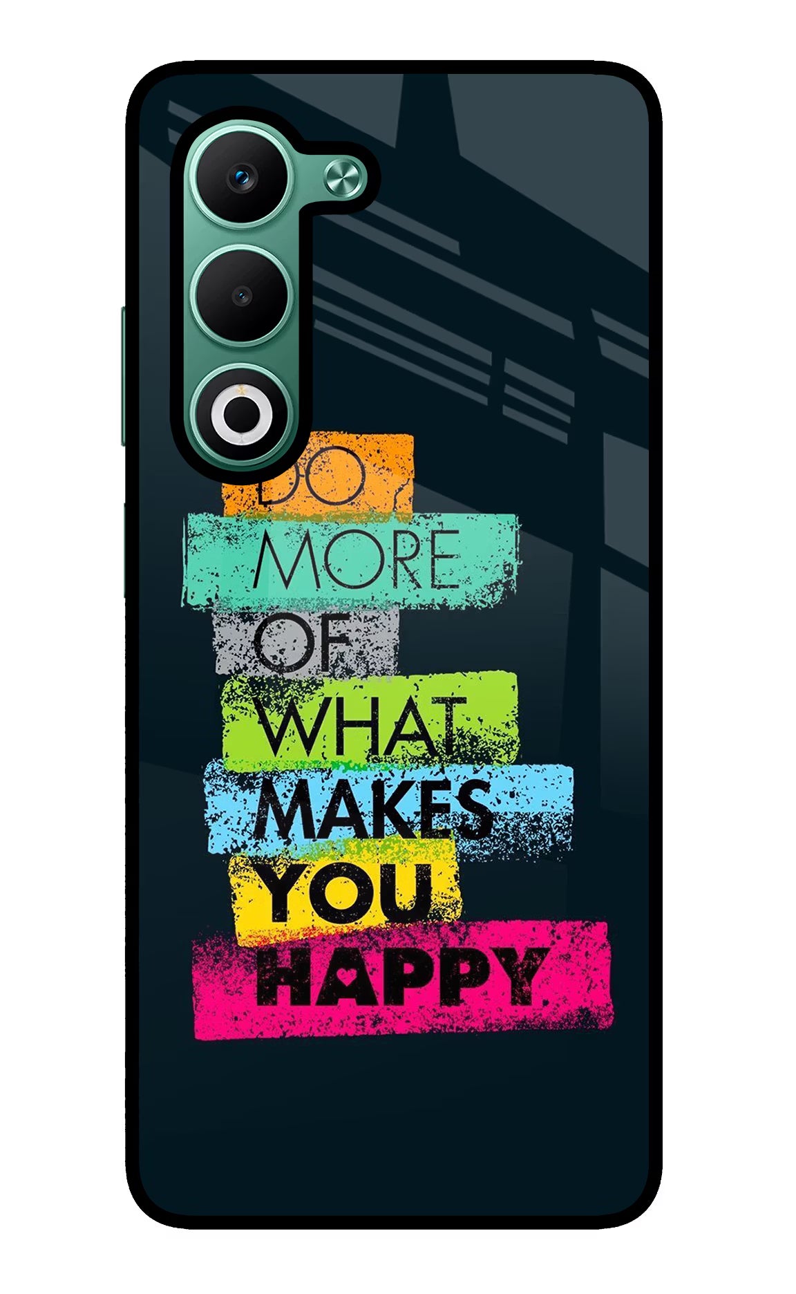 Do More Of What Makes You Happy Oppo A5 5G Glass Case - Do More Of What Makes You Happy Oppo A5 5G Glass Case Do More Of What Makes You Happy Oppo A5 5G Glass Case