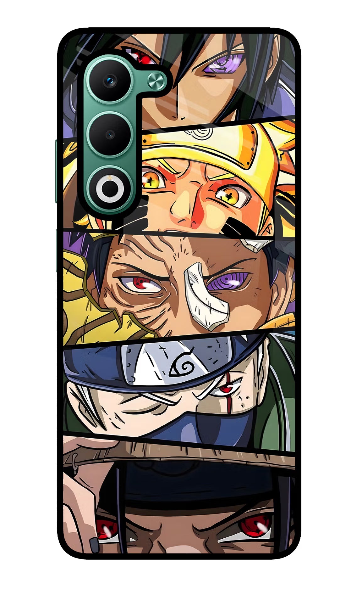 Naruto Character Oppo A5 5G Glass Case - Naruto Character Oppo A5 5G Glass Case Naruto Character Oppo A5 5G Glass Case