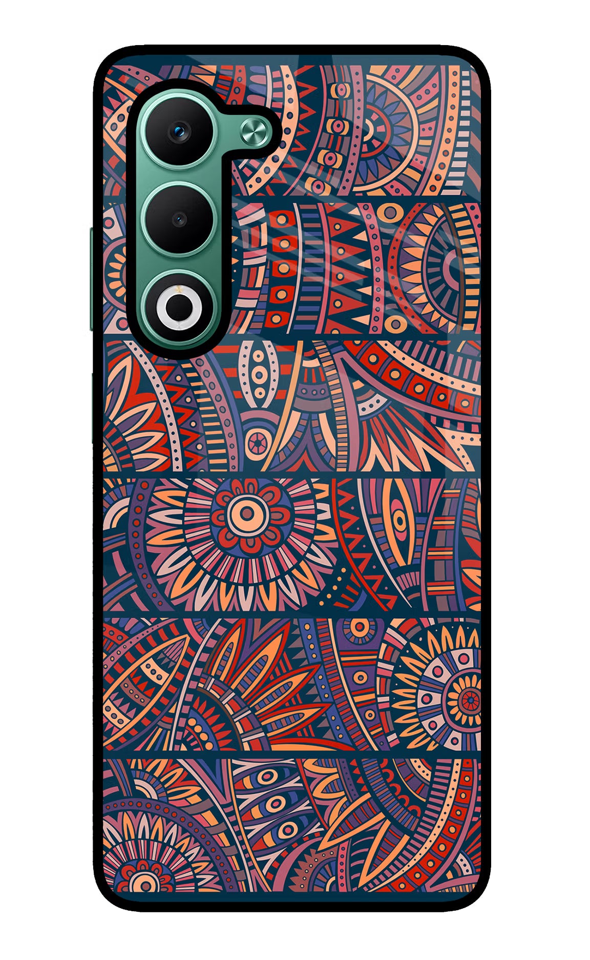 African Culture Design Oppo A5 5G Glass Case - African Culture Design Oppo A5 5G Glass Case African Culture Design Oppo A5 5G Glass Case