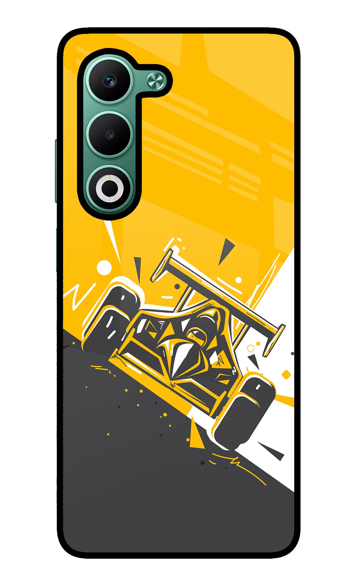 Track King Oppo A5 5G Glass Case - Track King Oppo A5 5G Glass Case Track King Oppo A5 5G Glass Case