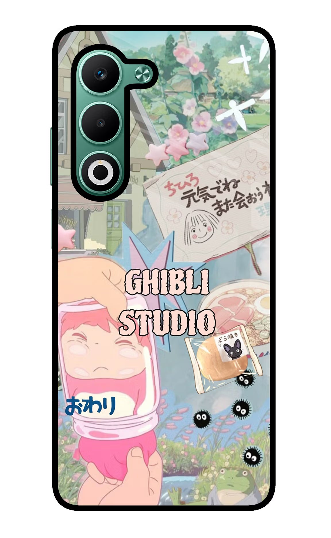 Studio Ghibli Oppo A5 5G Glass Case - Studio Ghibli Oppo A5 5G Glass Case Studio Ghibli Oppo A5 5G Glass Case