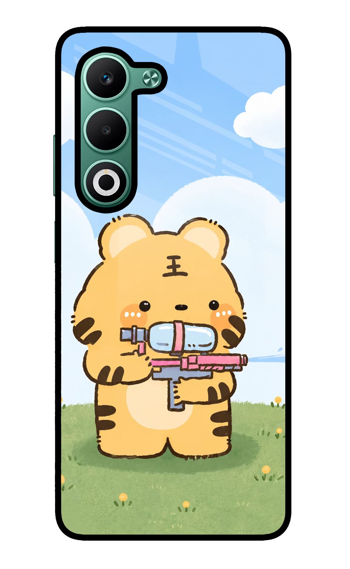 Tiger Treat Oppo A5 5G Glass Case - Tiger Treat Oppo A5 5G Glass Case Tiger Treat Oppo A5 5G Glass Case